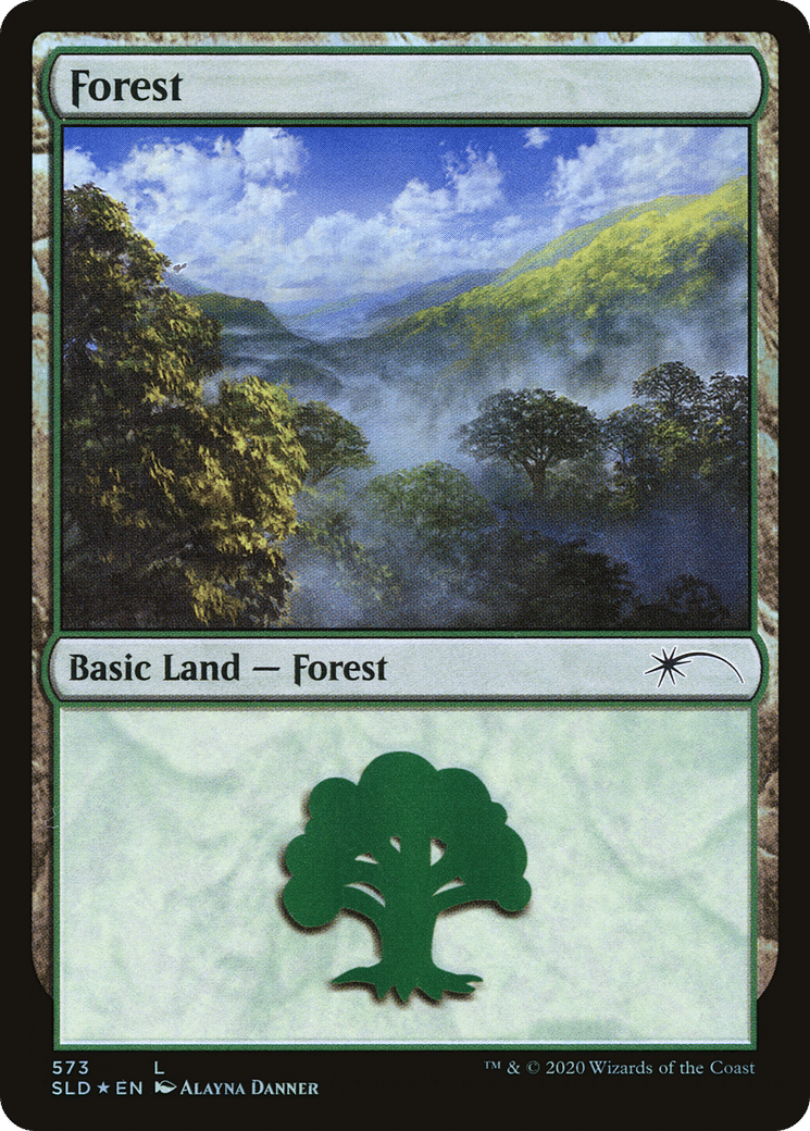 Forest — Secret Lair Drop — Magic: The Gathering