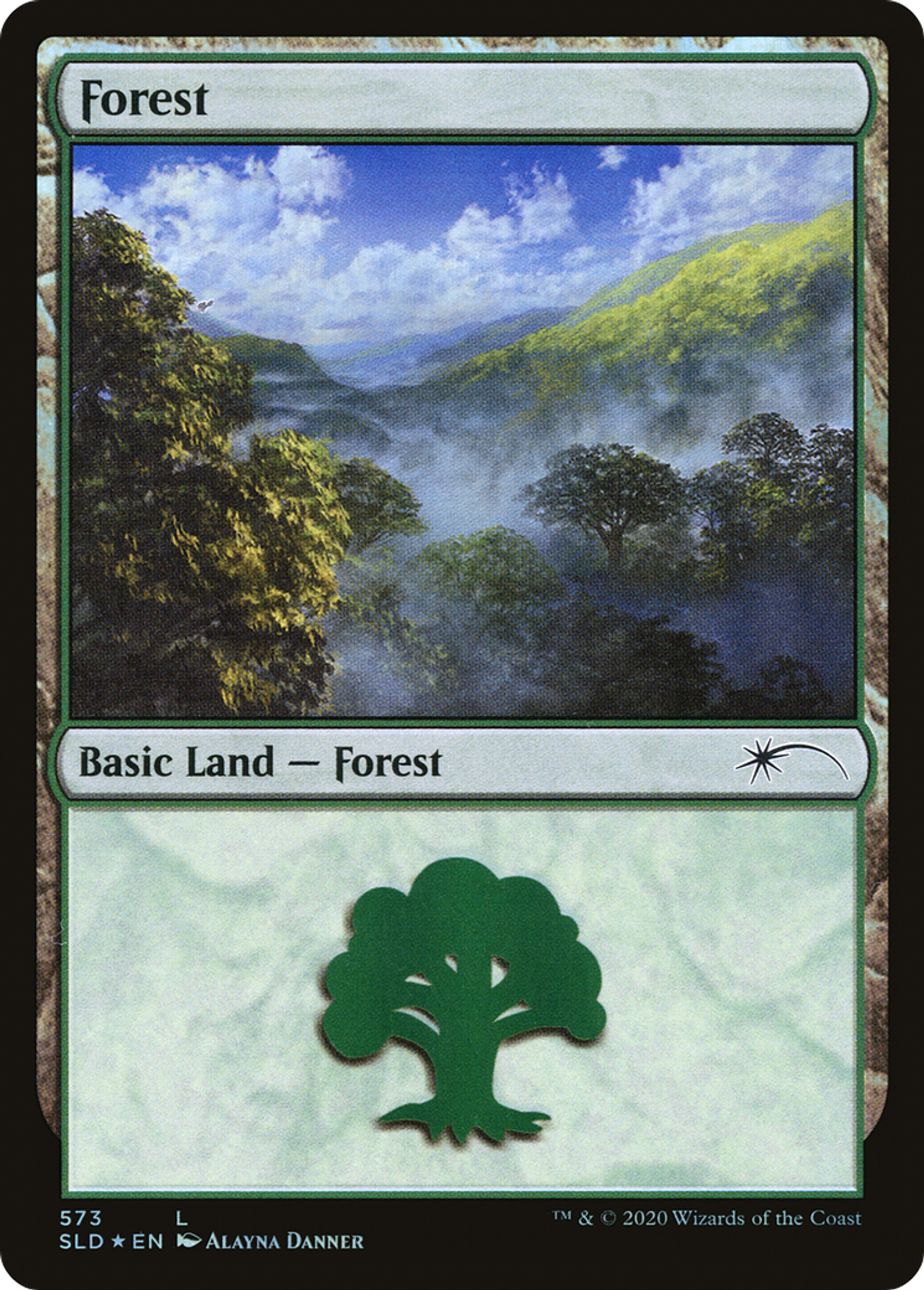Forêt — Secret Lair Drop — Magic: The Gathering