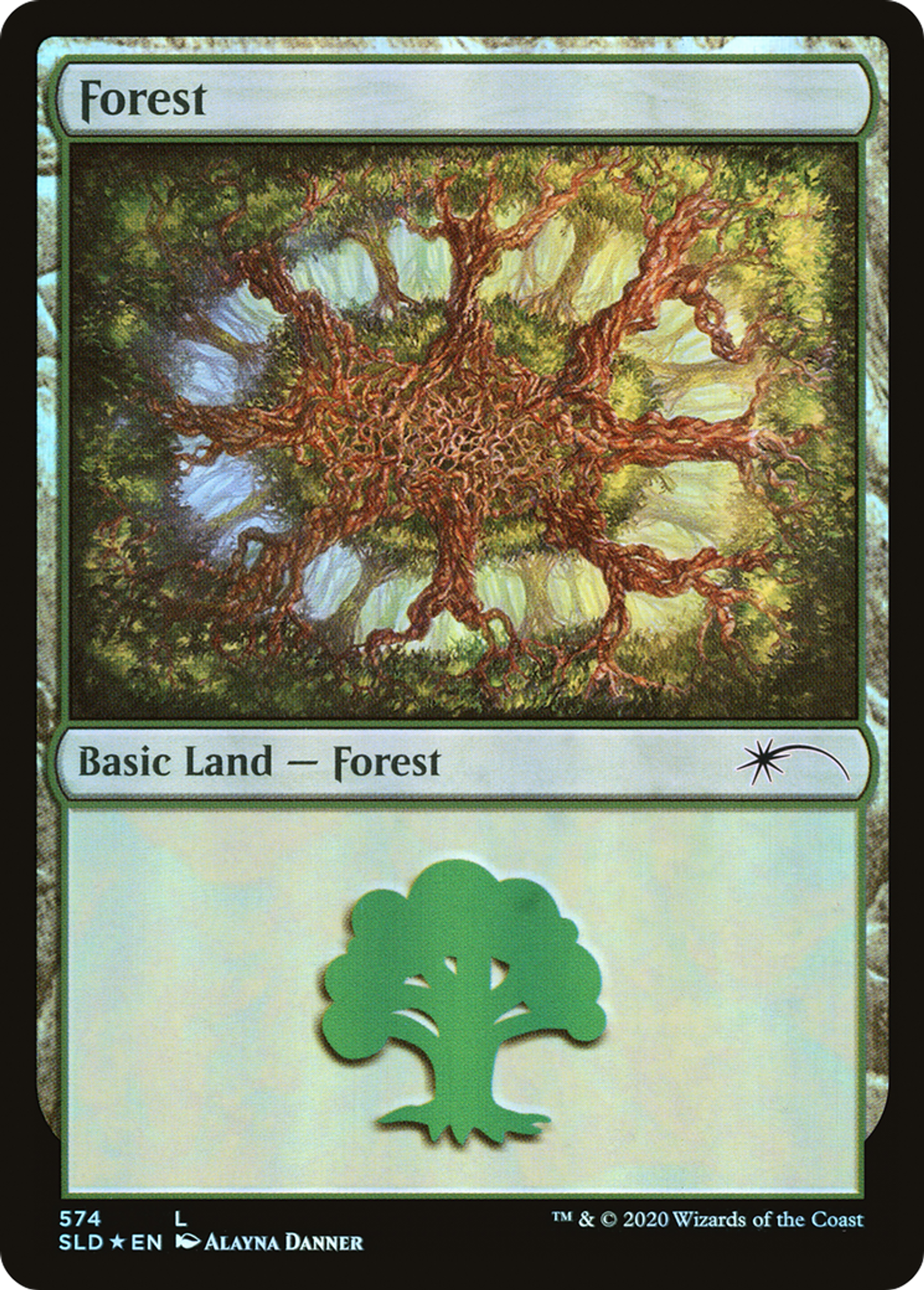 Forêt — Secret Lair Drop — Magic: The Gathering