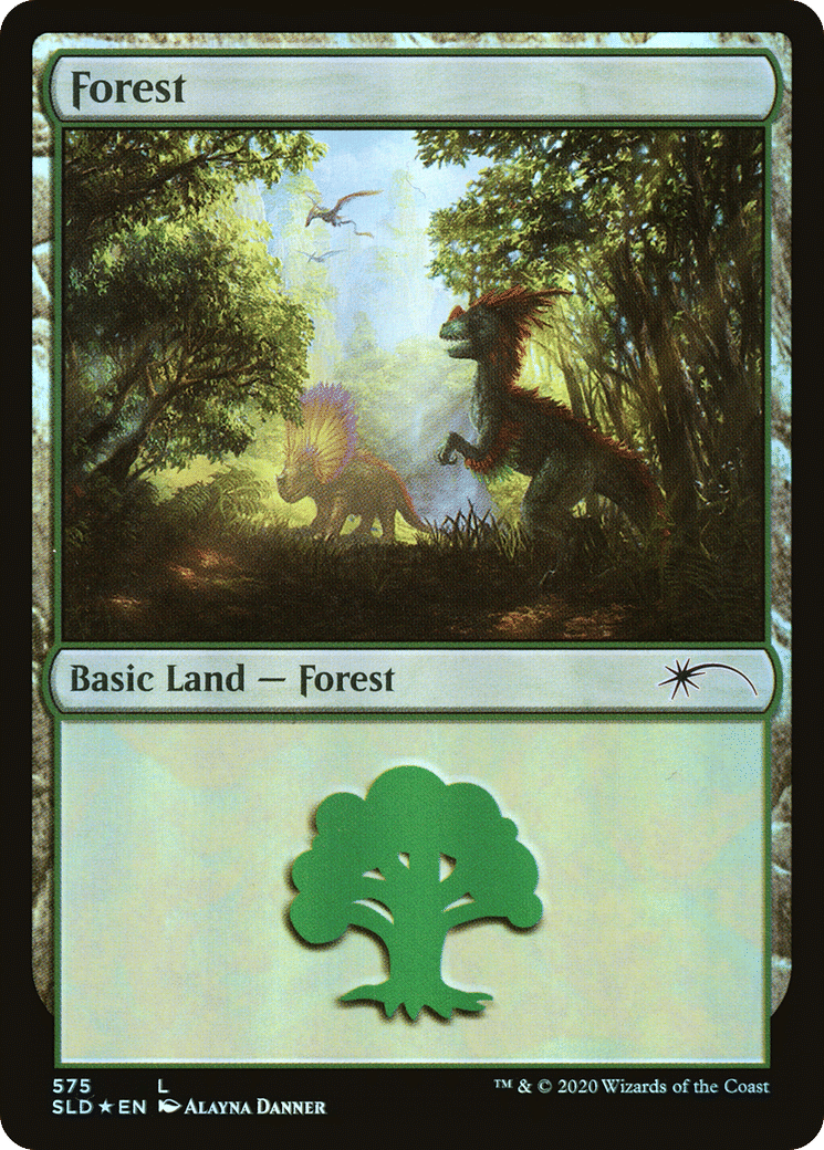 Forest — Secret Lair Drop — Magic: The Gathering