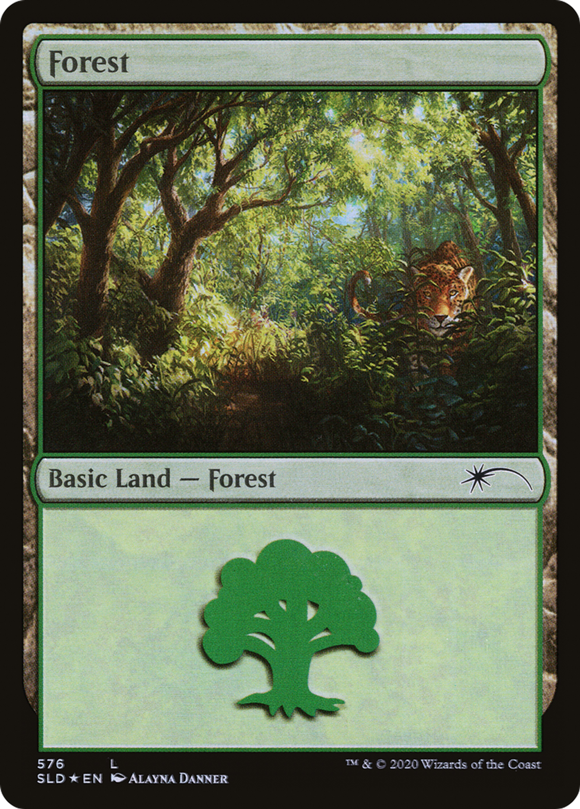 Forêt — Secret Lair Drop — Magic: The Gathering