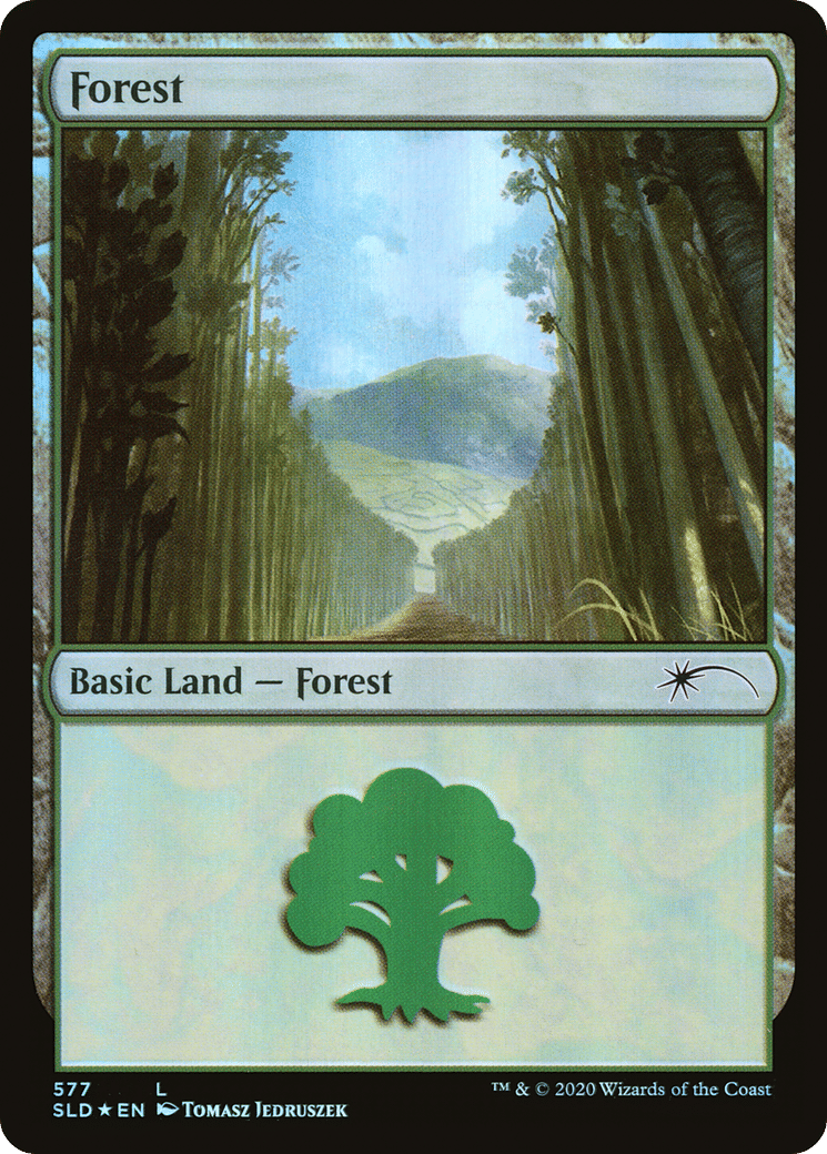 Forest — Secret Lair Drop — Magic: The Gathering