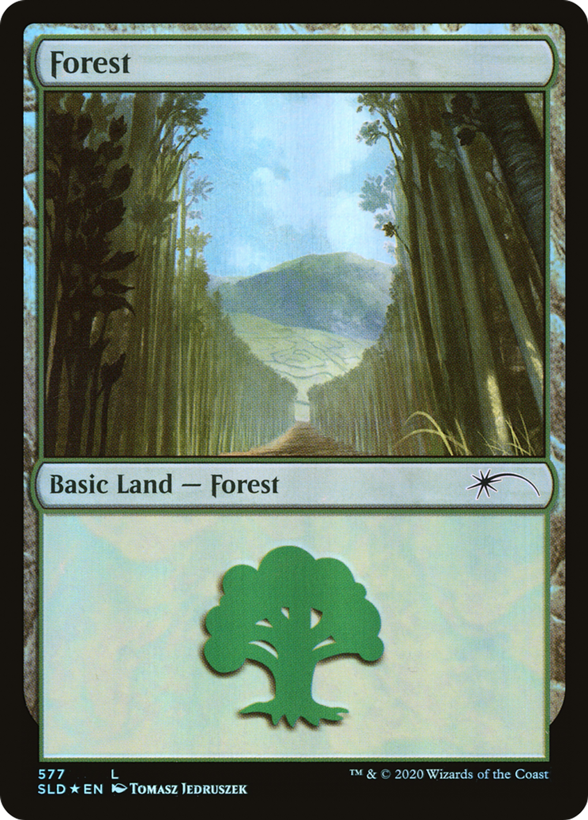Forêt — Secret Lair Drop — Magic: The Gathering