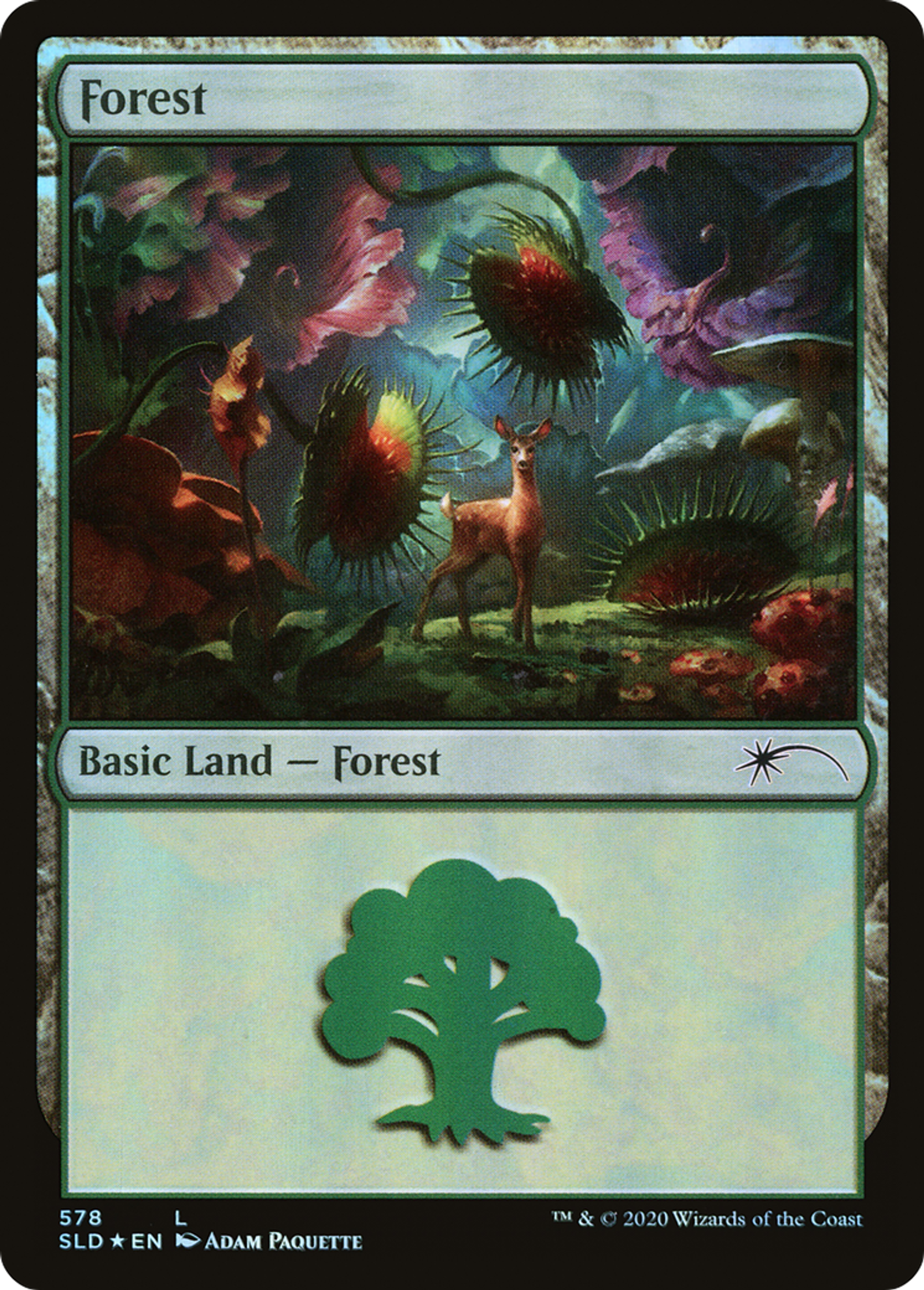 Forêt — Secret Lair Drop — Magic: The Gathering