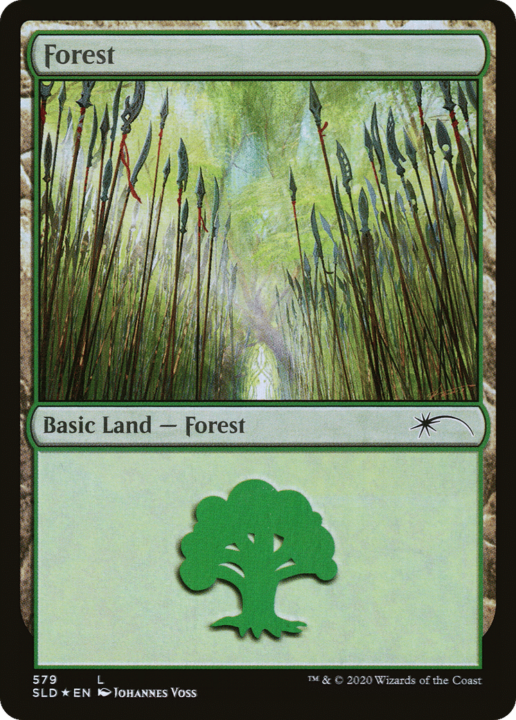 Forest — Secret Lair Drop — Magic: The Gathering