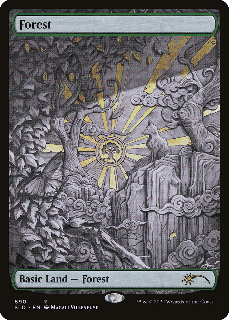 Forêt — Secret Lair Drop — Magic: The Gathering