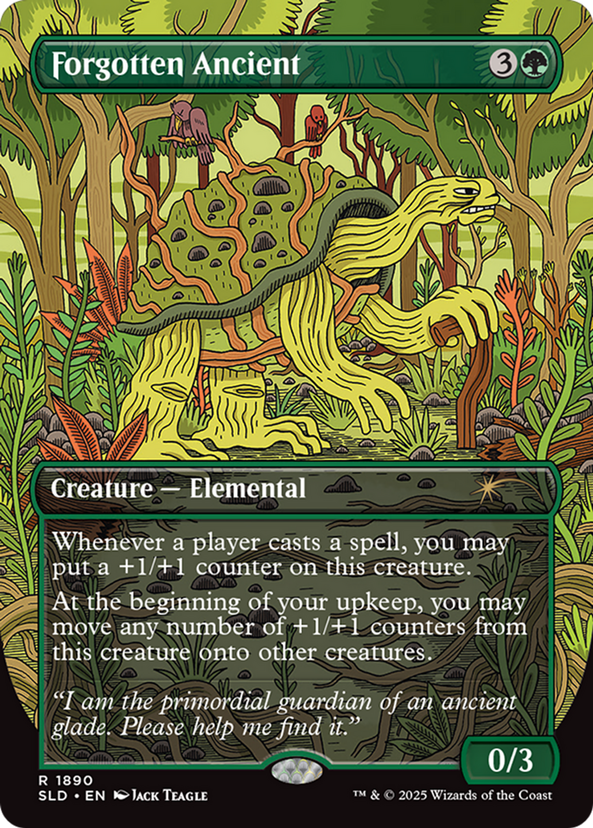 Forgotten Ancient — Secret Lair Drop — Magic: The Gathering