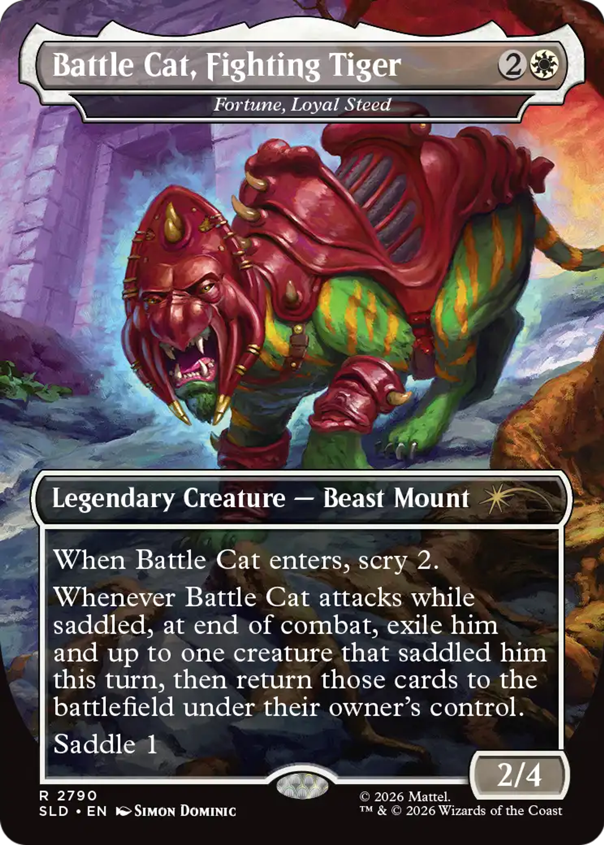 Fortune, destrier fidèle — Secret Lair Drop — Magic: The Gathering