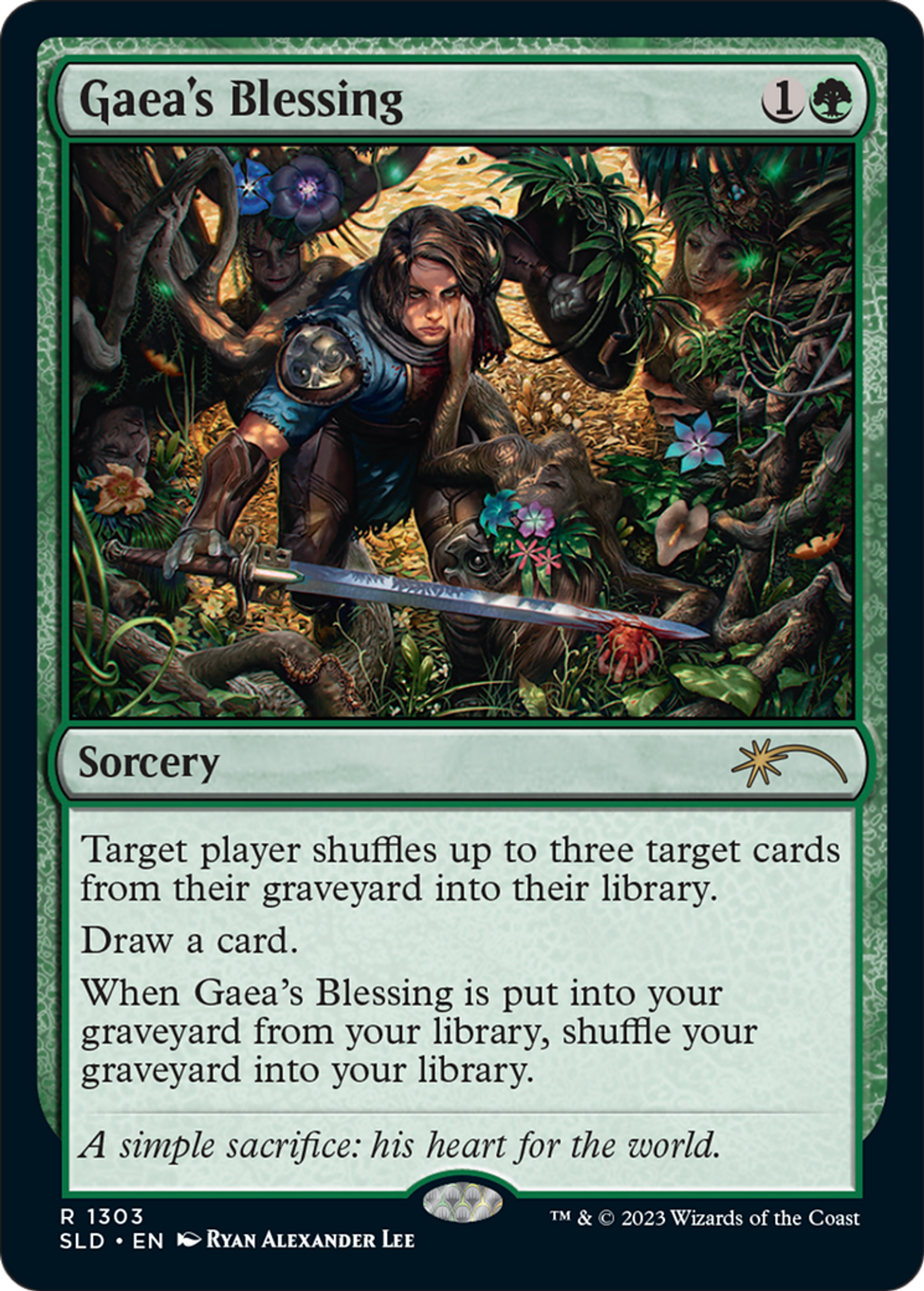 Bénédiction selon Gaia — Secret Lair Drop — Magic: The Gathering
