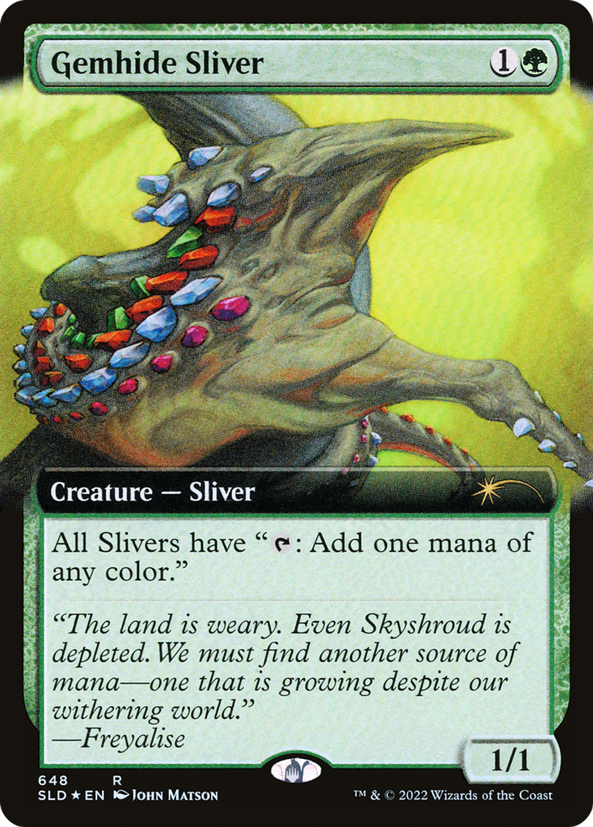 Slivoïde cuirgemme — Secret Lair Drop — Magic: The Gathering