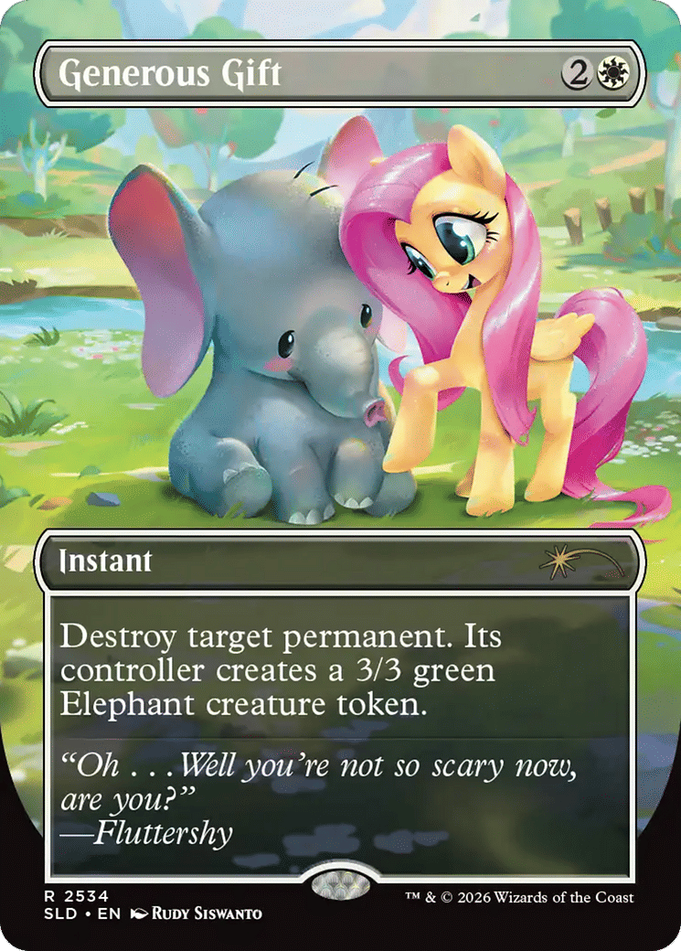 Generous Gift — Secret Lair Drop — Magic: The Gathering
