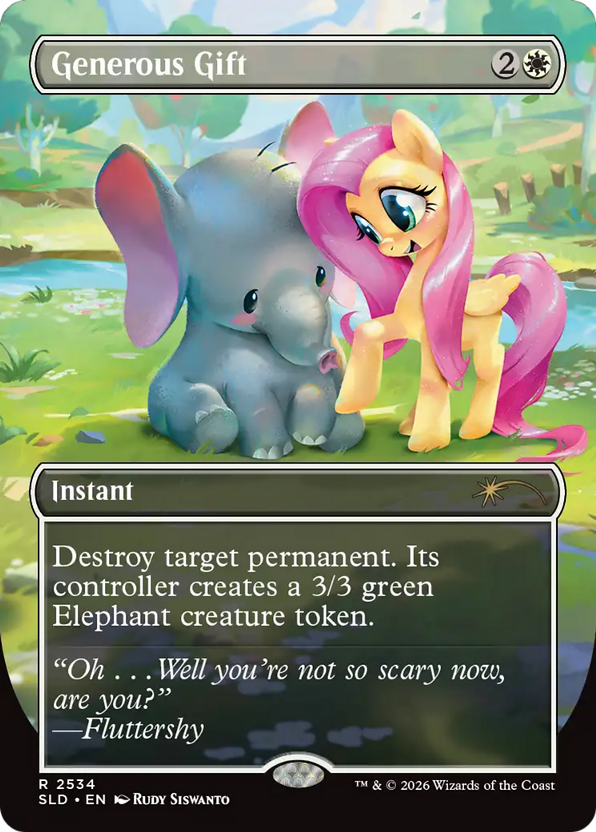 Generous Gift — Secret Lair Drop — Magic: The Gathering