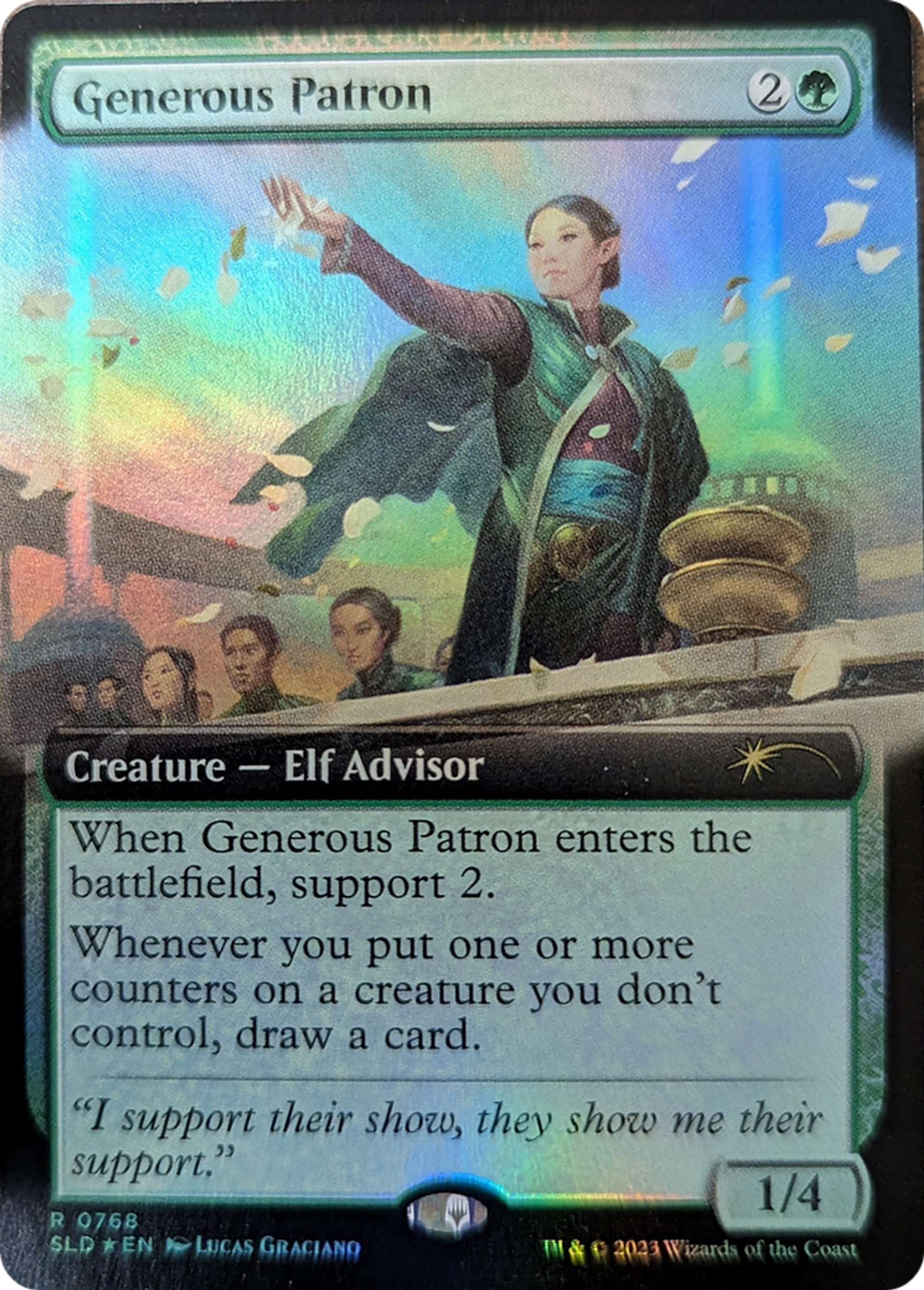 Patronne généreuse — Secret Lair Drop — Magic: The Gathering