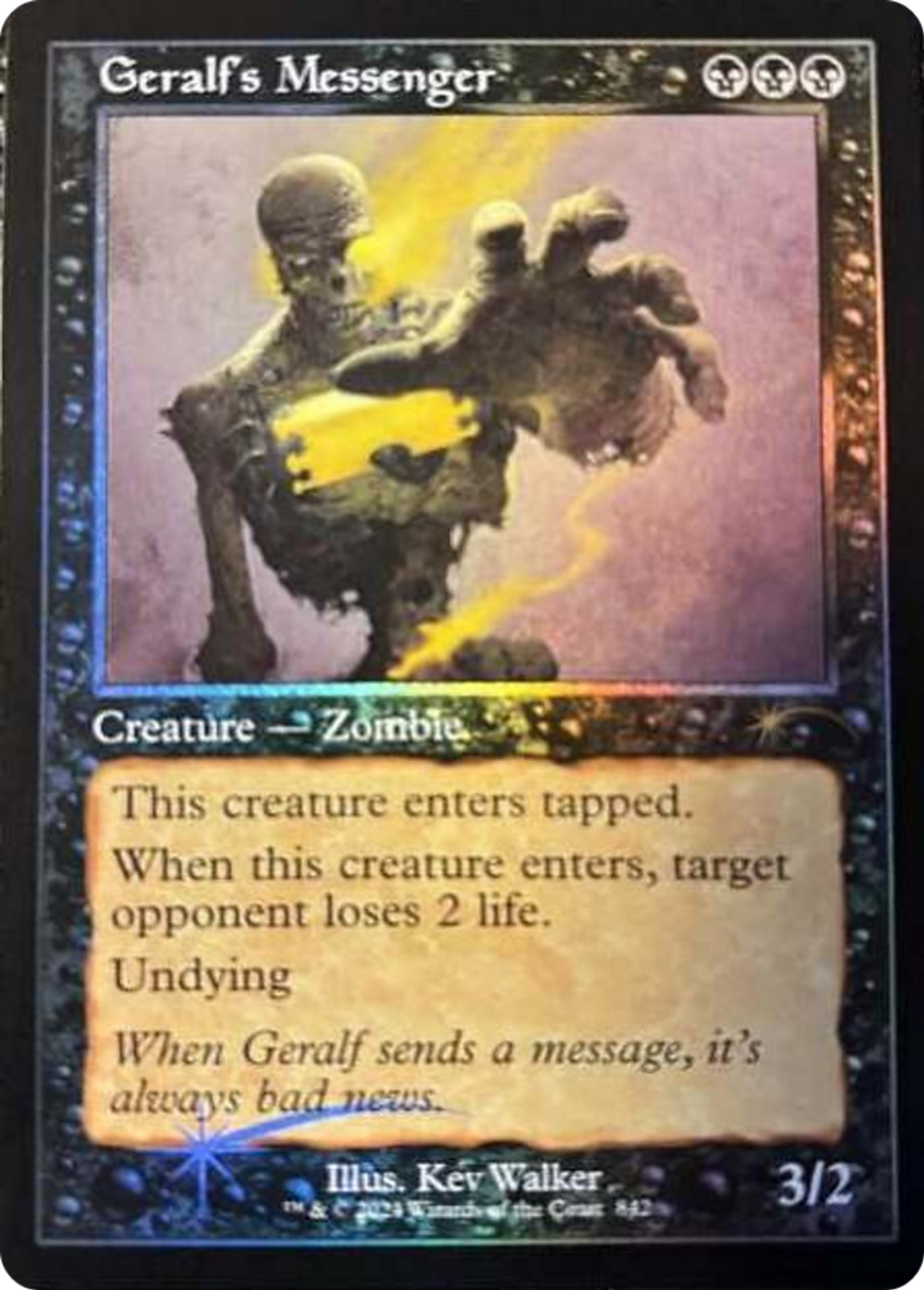 Messager de Geralf — Secret Lair Drop — Magic: The Gathering