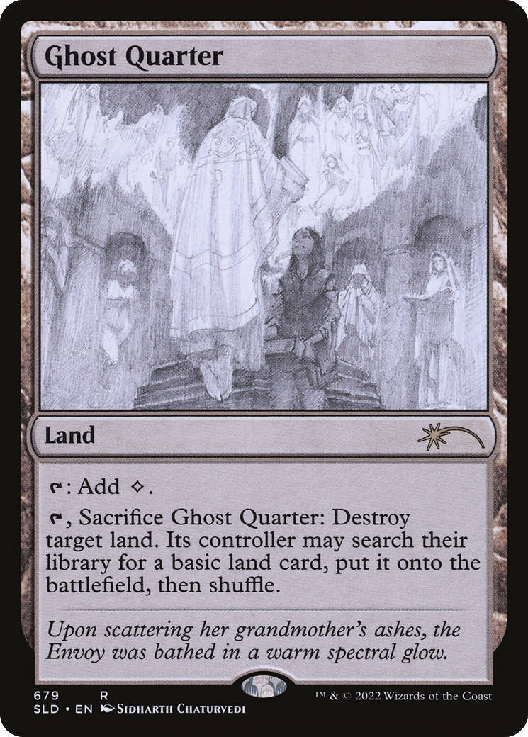Ghost Quarter — Secret Lair Drop — Magic: The Gathering