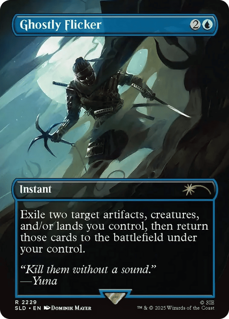 Ghostly Flicker — Secret Lair Drop — Magic: The Gathering