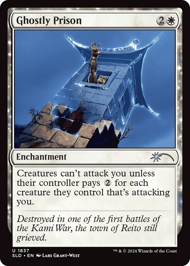 Ghostly Prison — Secret Lair Drop — Magic: The Gathering