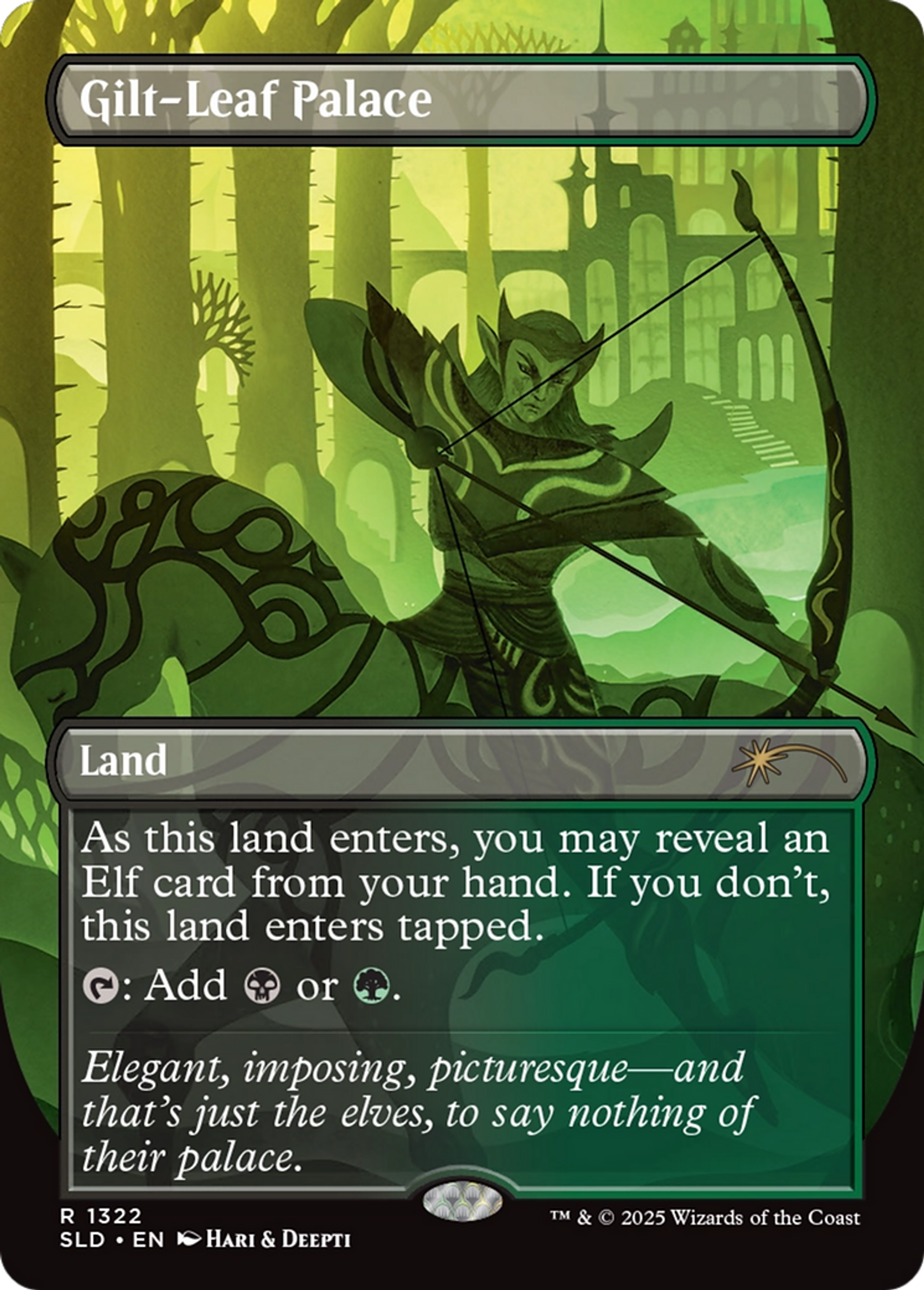 Palais de Feuilledor — Secret Lair Drop — Magic: The Gathering