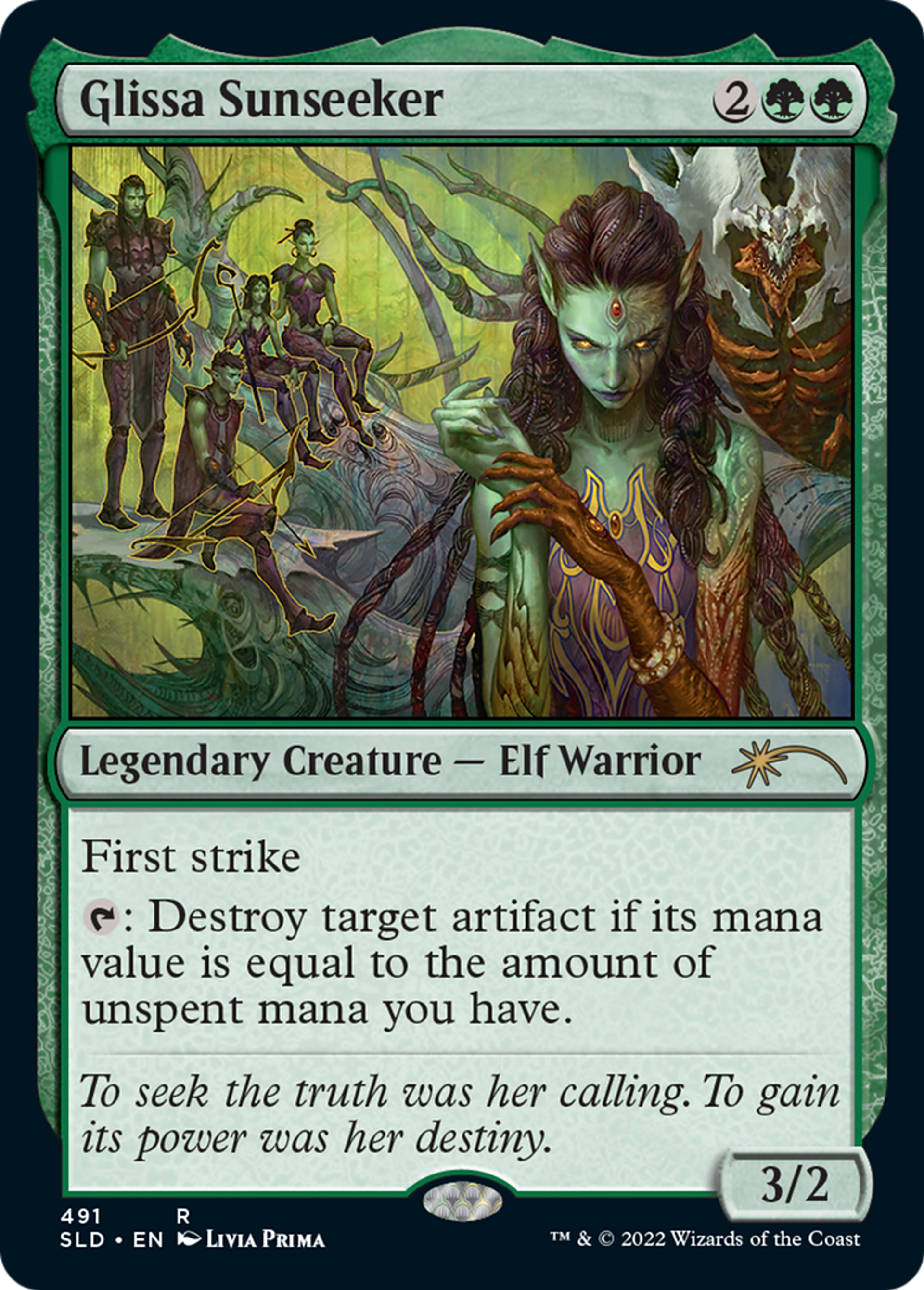 Glissa Cherchesoleil — Secret Lair Drop — Magic: The Gathering