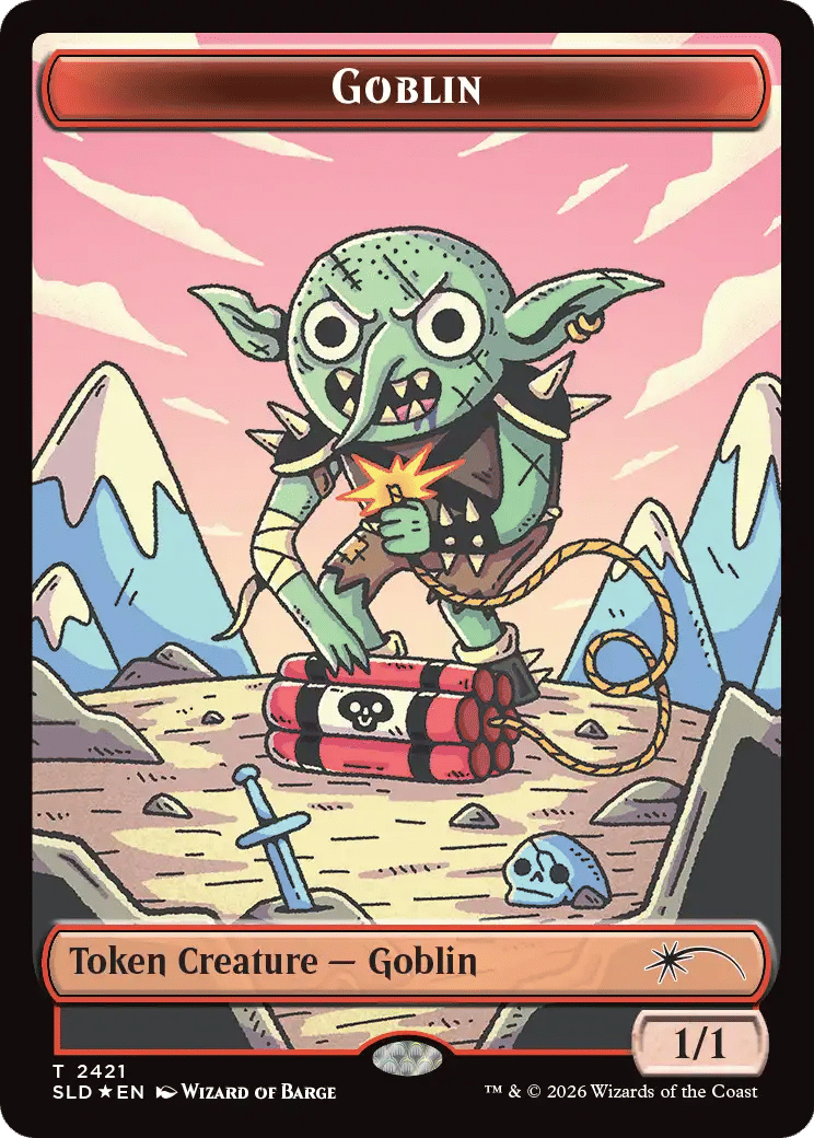 Goblin — Secret Lair Drop — Magic: The Gathering