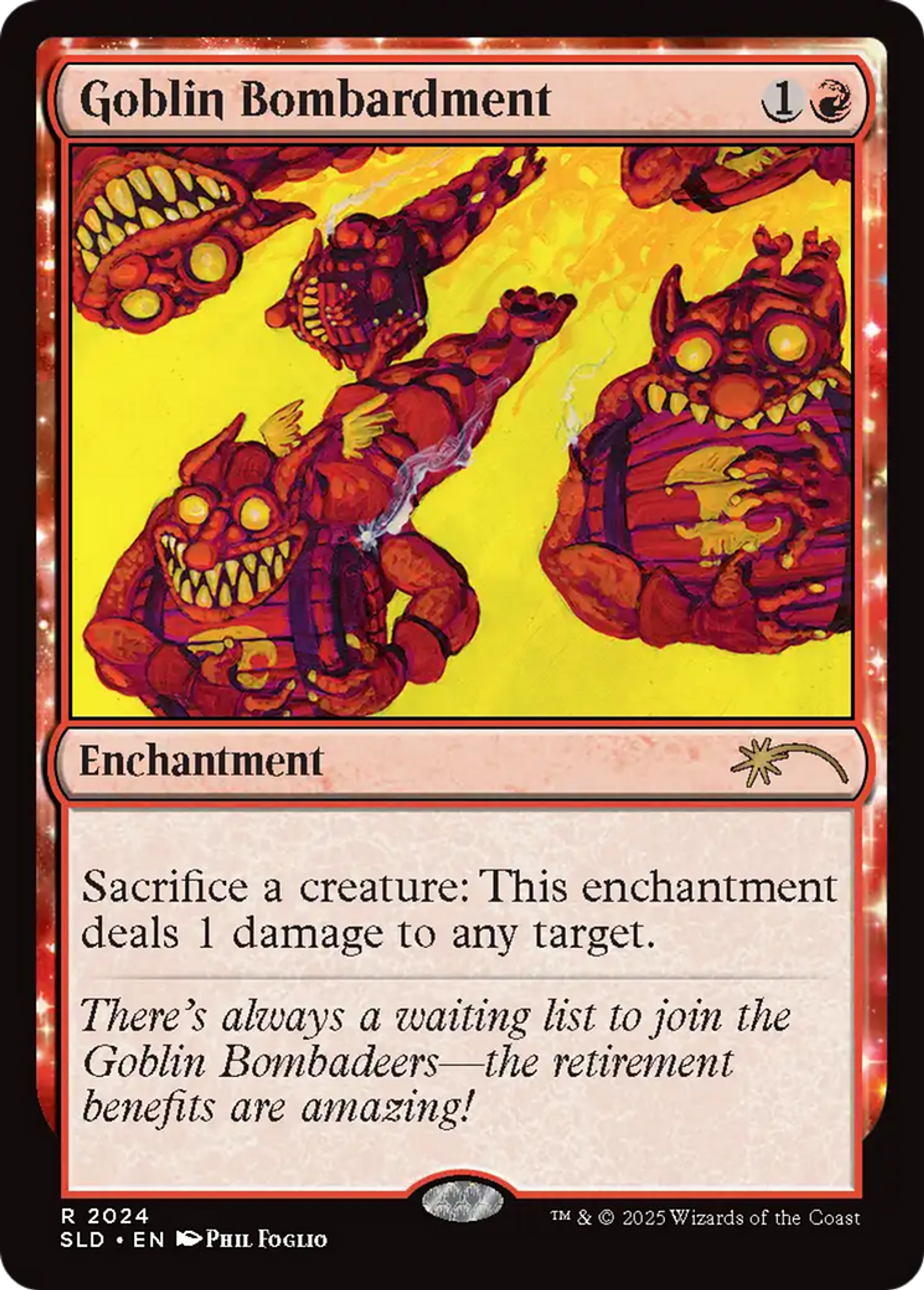 Goblin Bombardment — Secret Lair Drop — Magic: The Gathering