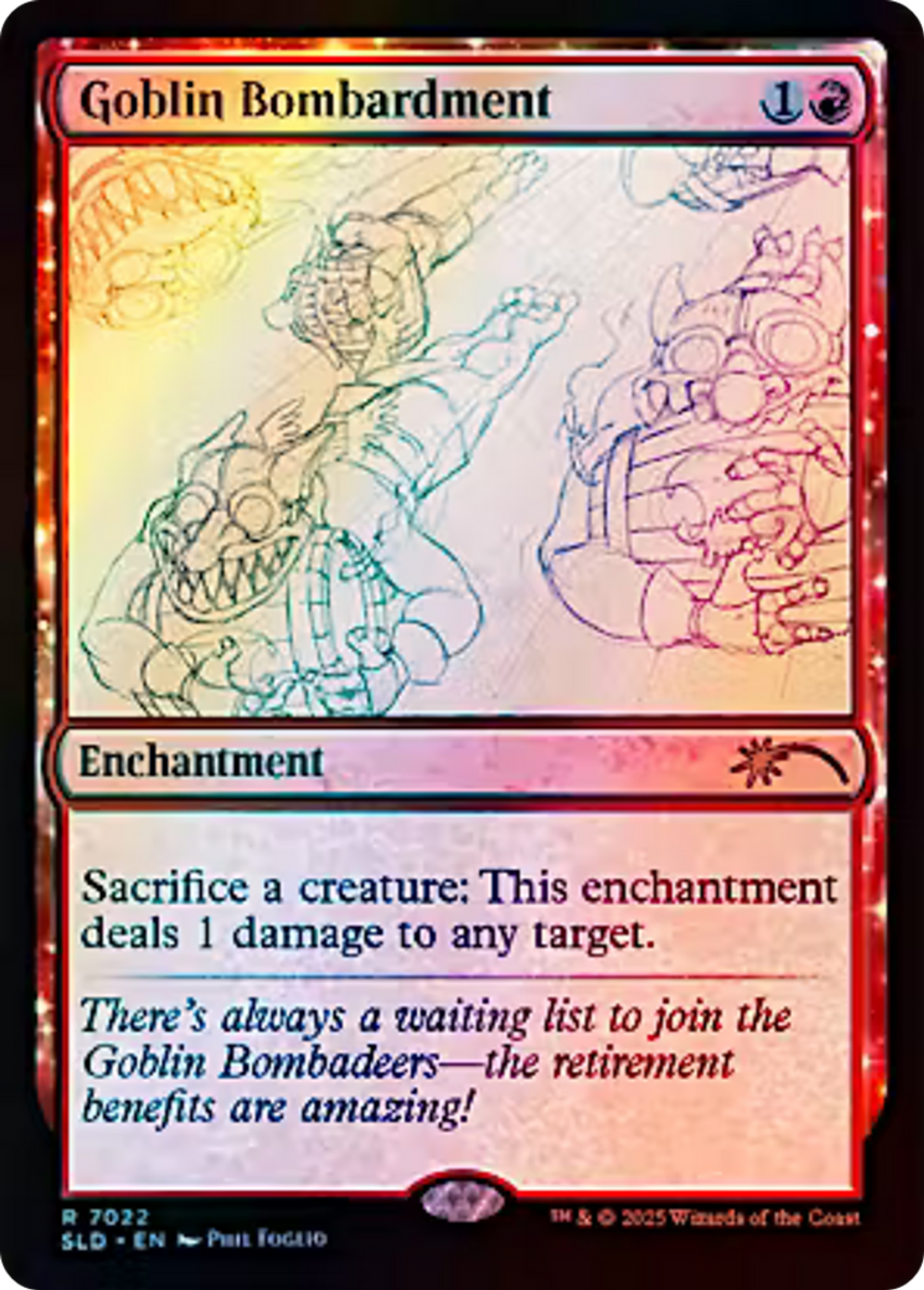 Bombardement des gobelins — Secret Lair Drop — Magic: The Gathering