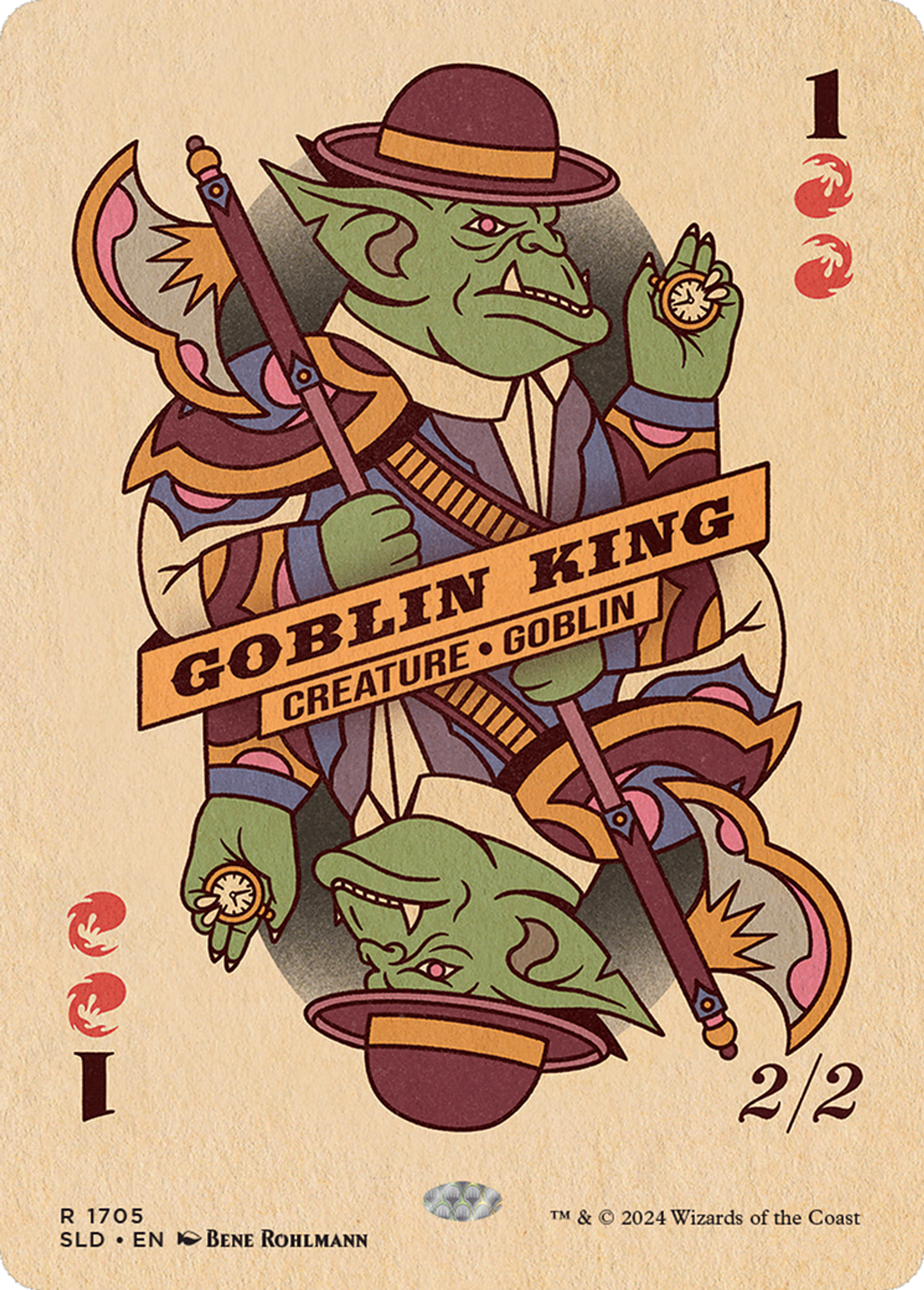 Goblin King — Secret Lair Drop — Magic: The Gathering