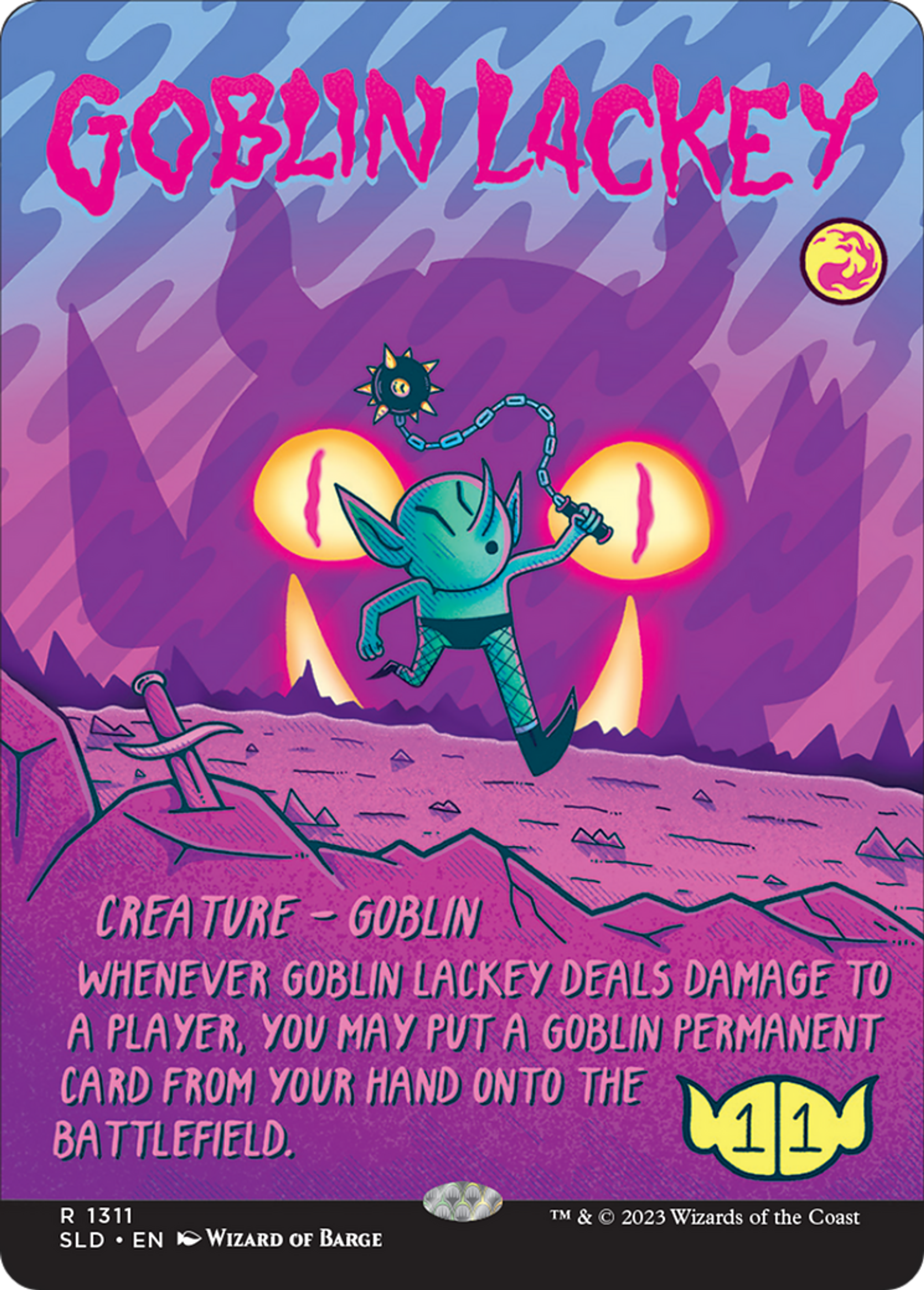 Larbin gobelin — Secret Lair Drop — Magic: The Gathering