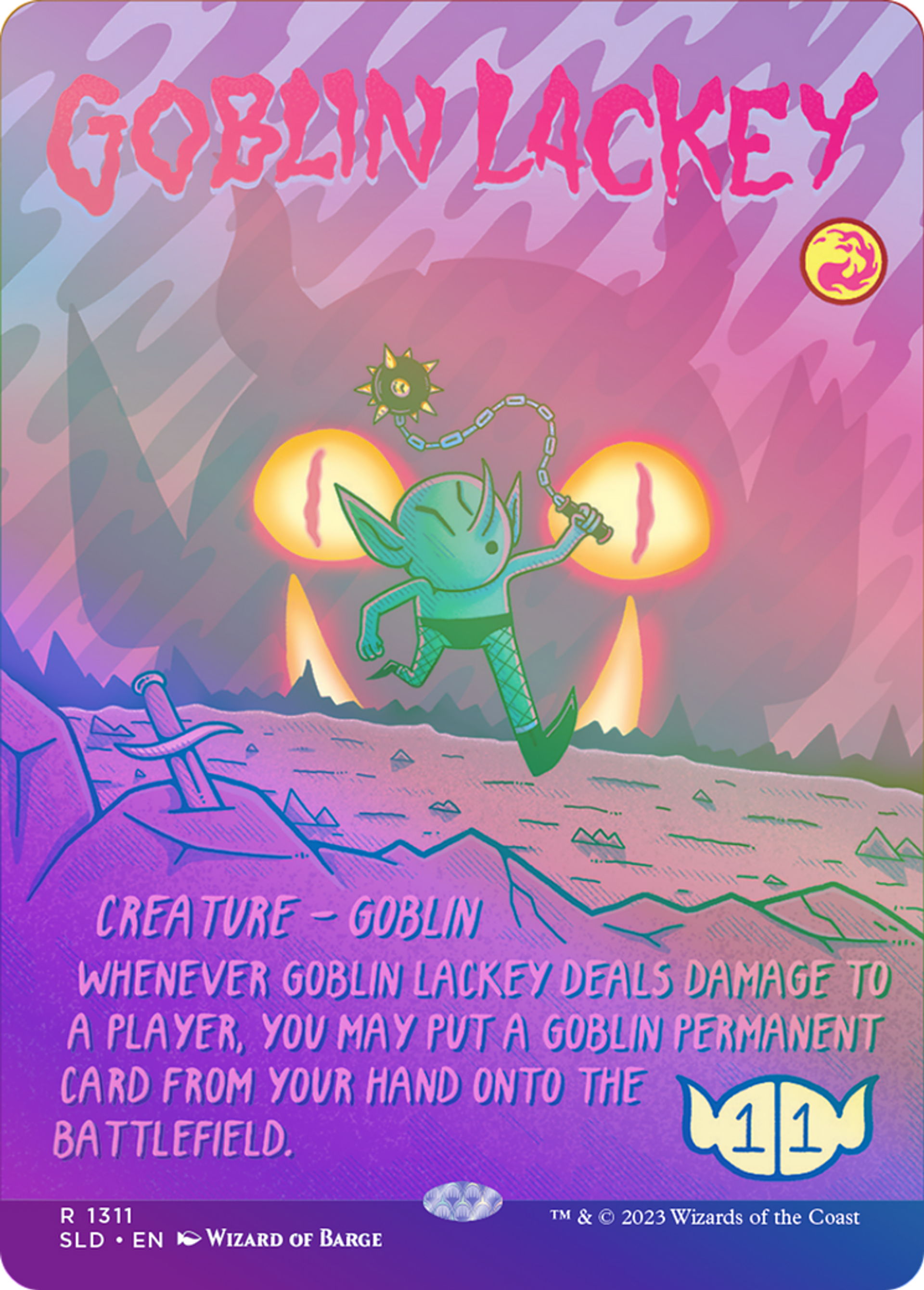Larbin gobelin — Secret Lair Drop — Magic: The Gathering
