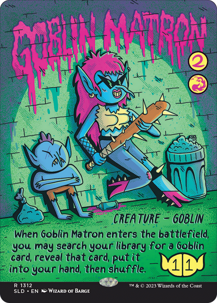 Goblin Matron — Secret Lair Drop — Magic: The Gathering