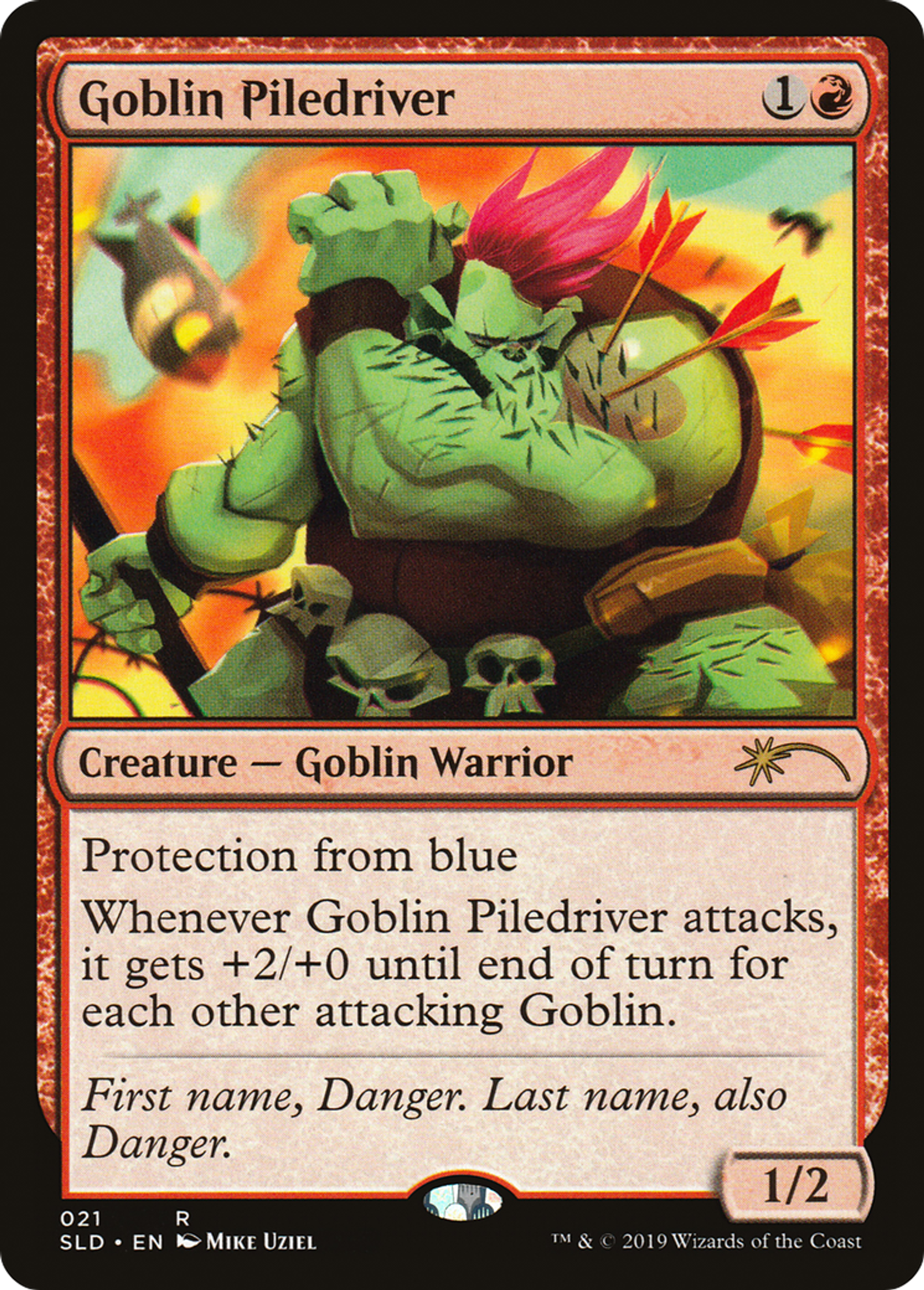 Goblin Piledriver — Secret Lair Drop — Magic: The Gathering