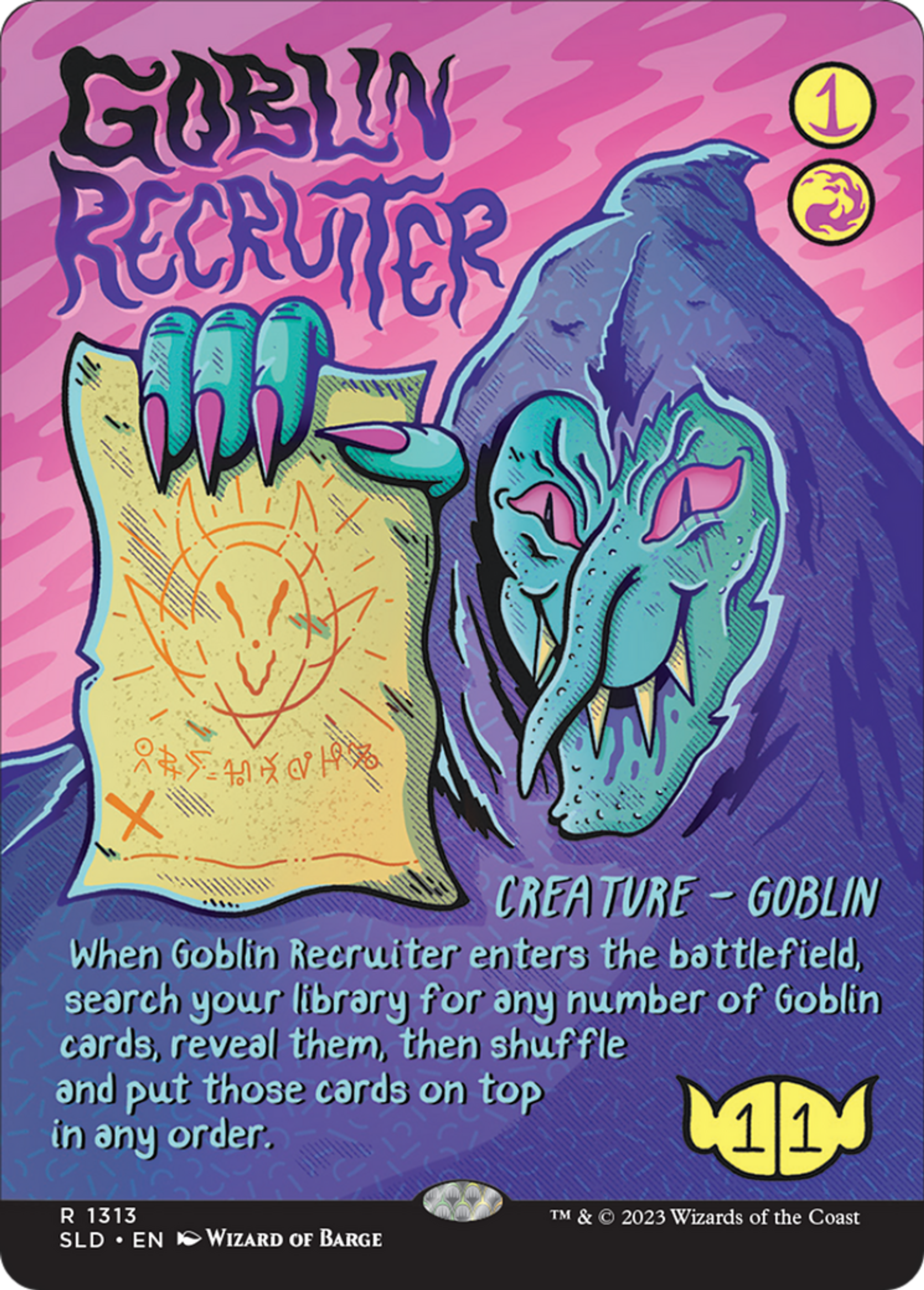 Recruteur gobelin — Secret Lair Drop — Magic: The Gathering