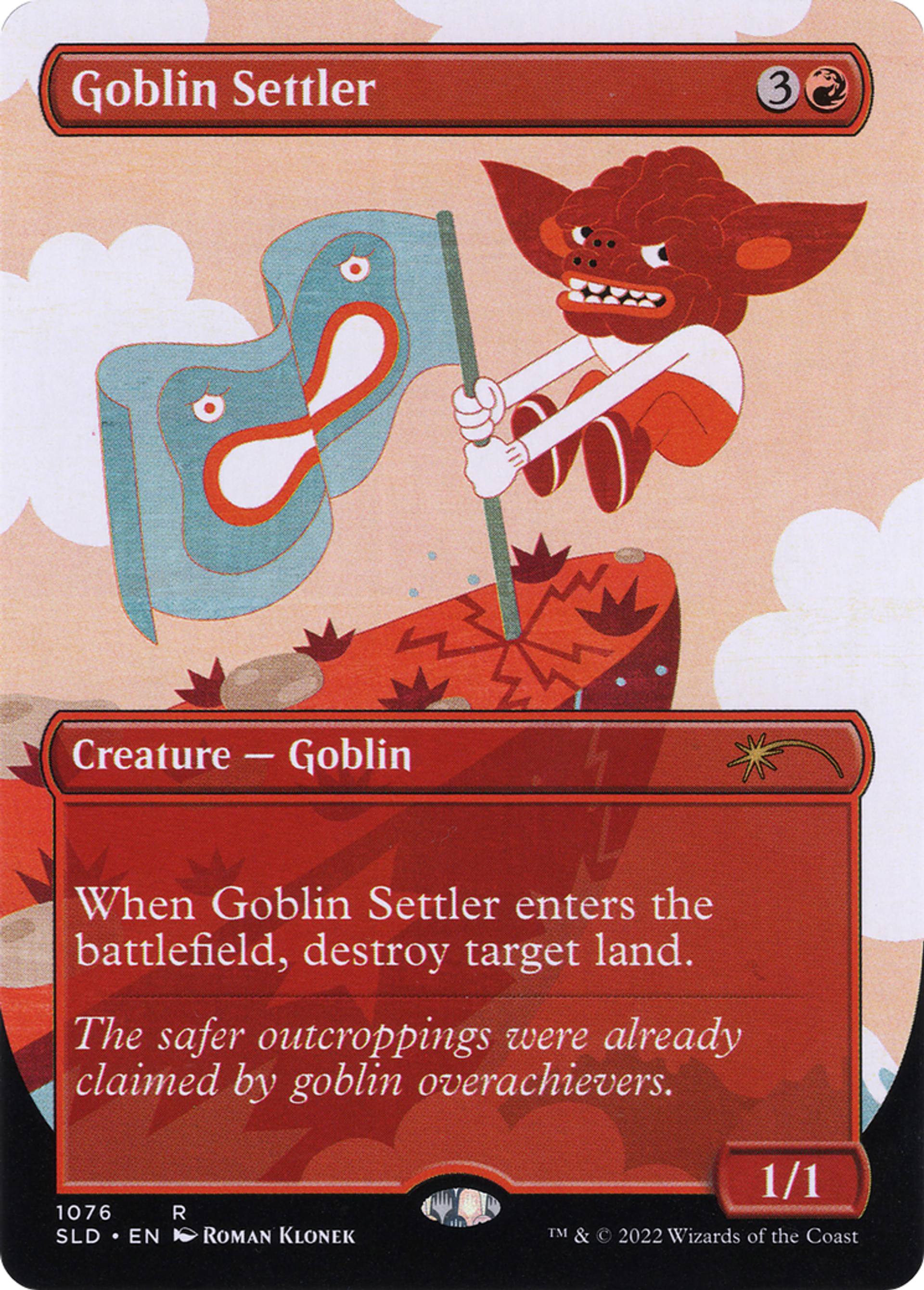 Goblin Settler — Secret Lair Drop — Magic: The Gathering