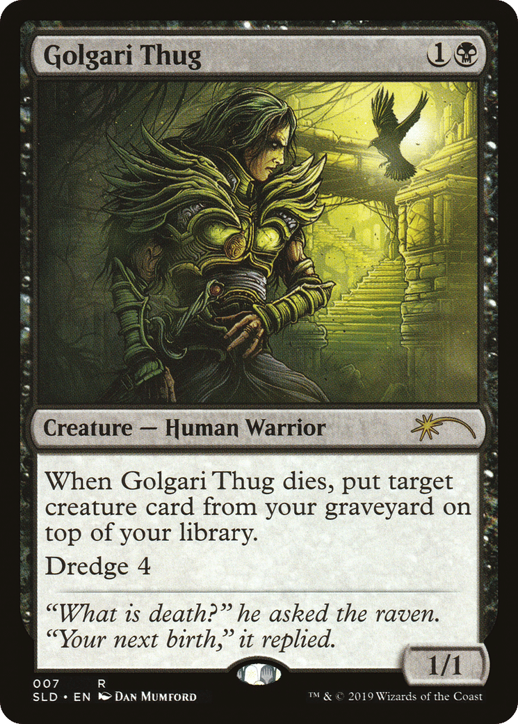 Golgari Thug — Secret Lair Drop — Magic: The Gathering