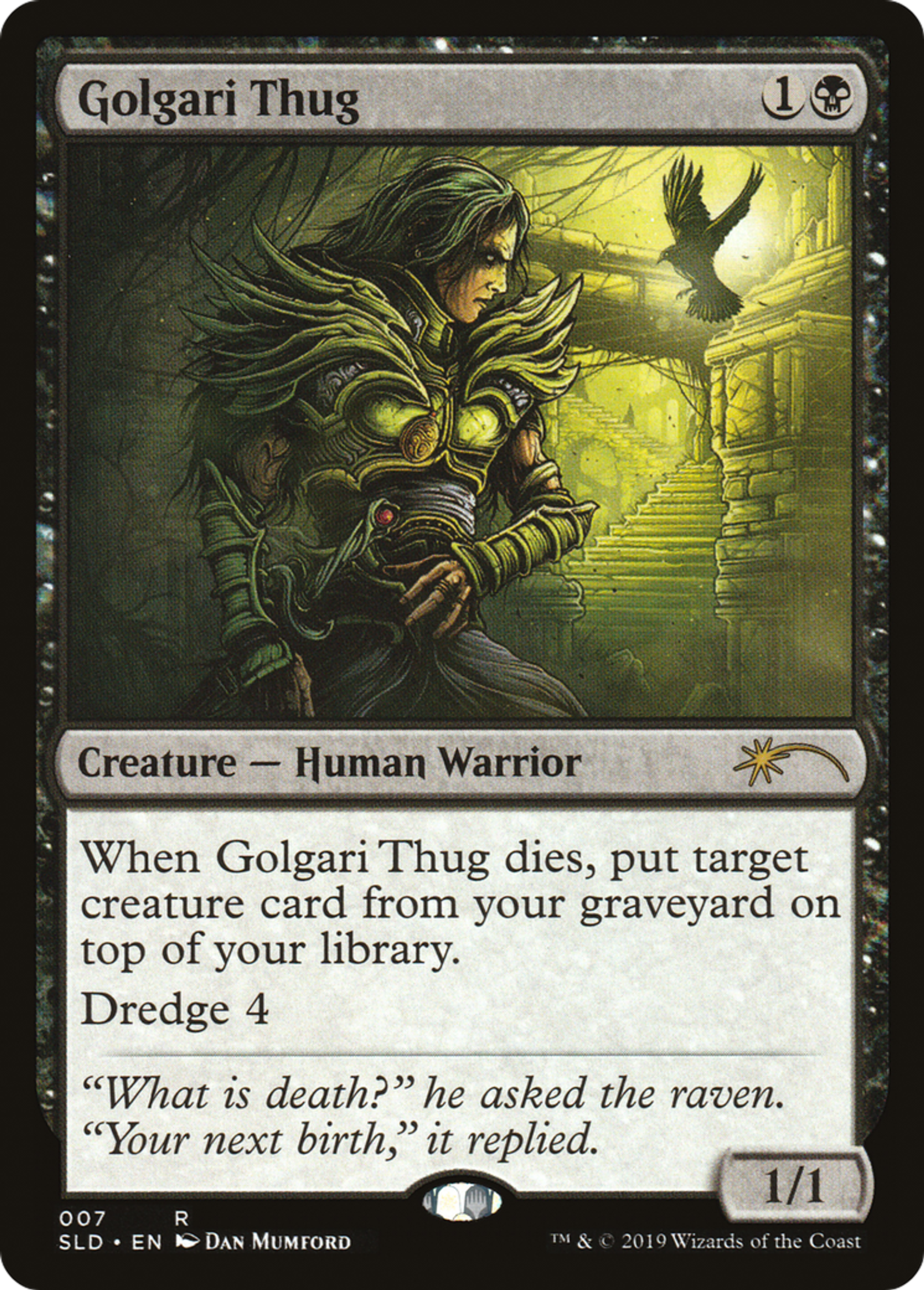 Golgari Thug — Secret Lair Drop — Magic: The Gathering