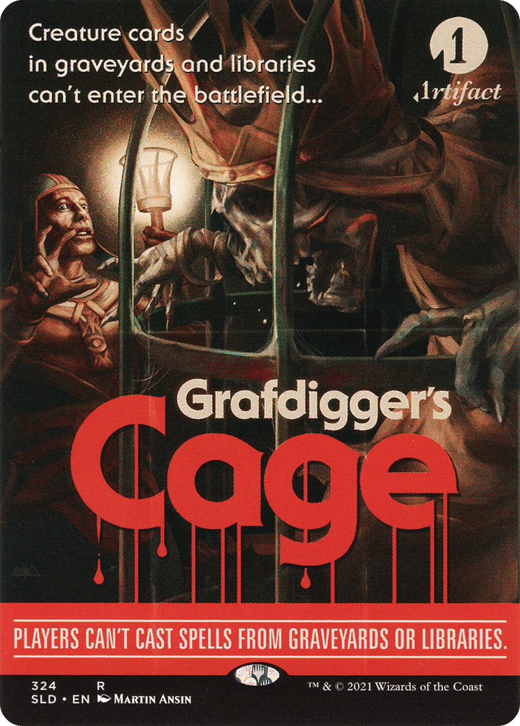 Cage du fossoyeur de graf — Secret Lair Drop — Magic: The Gathering