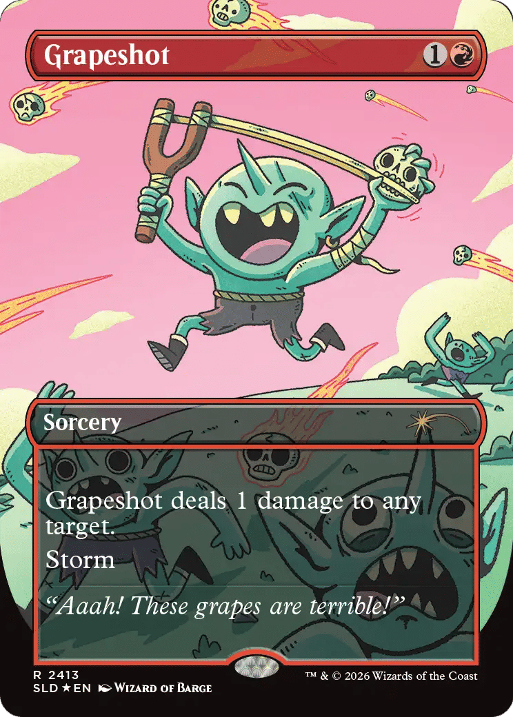 Grapeshot — Secret Lair Drop — Magic: The Gathering