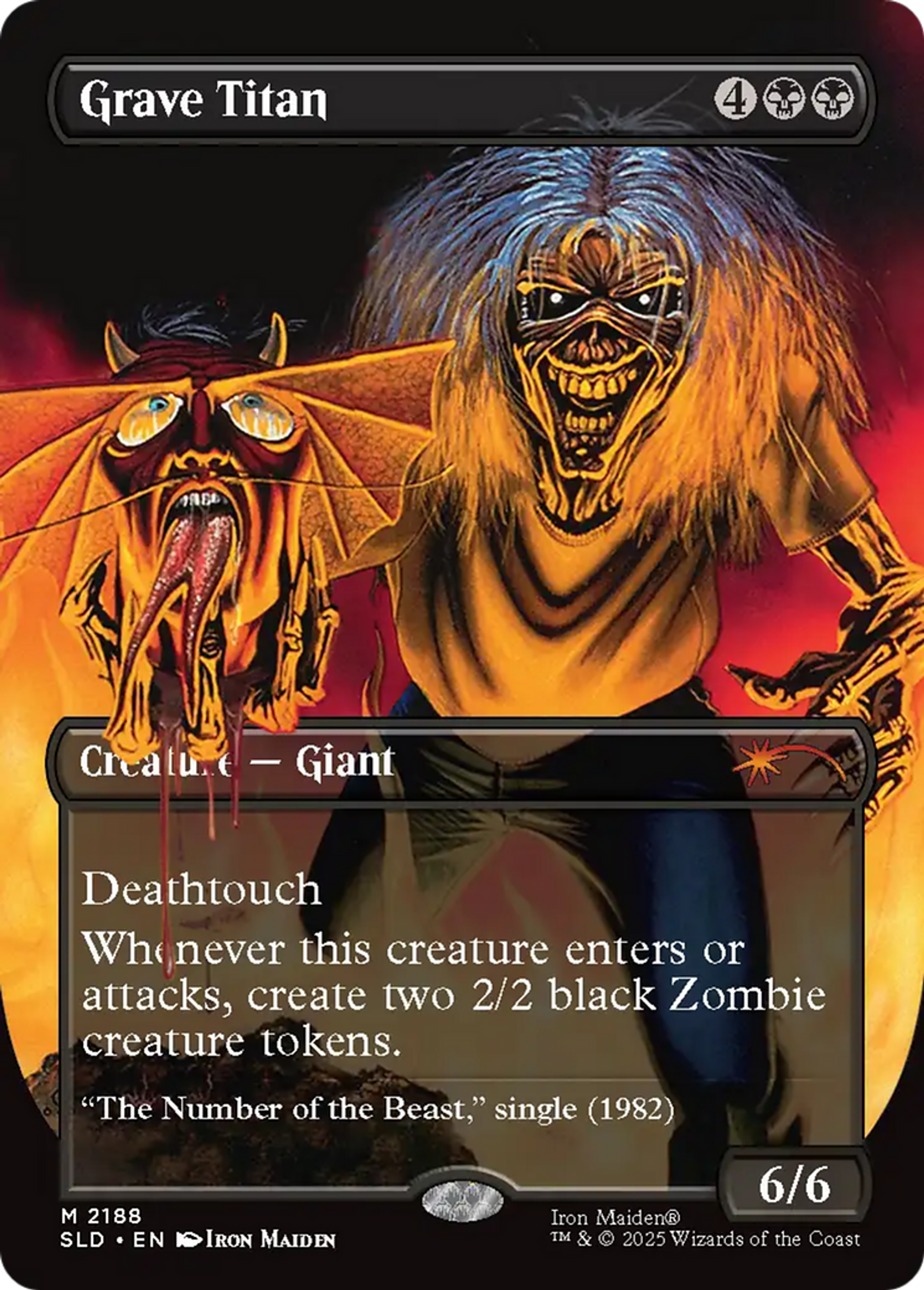 Grave Titan — Secret Lair Drop — Magic: The Gathering