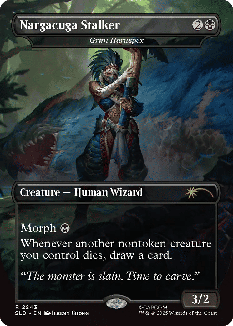 Grim Haruspex — Secret Lair Drop — Magic: The Gathering