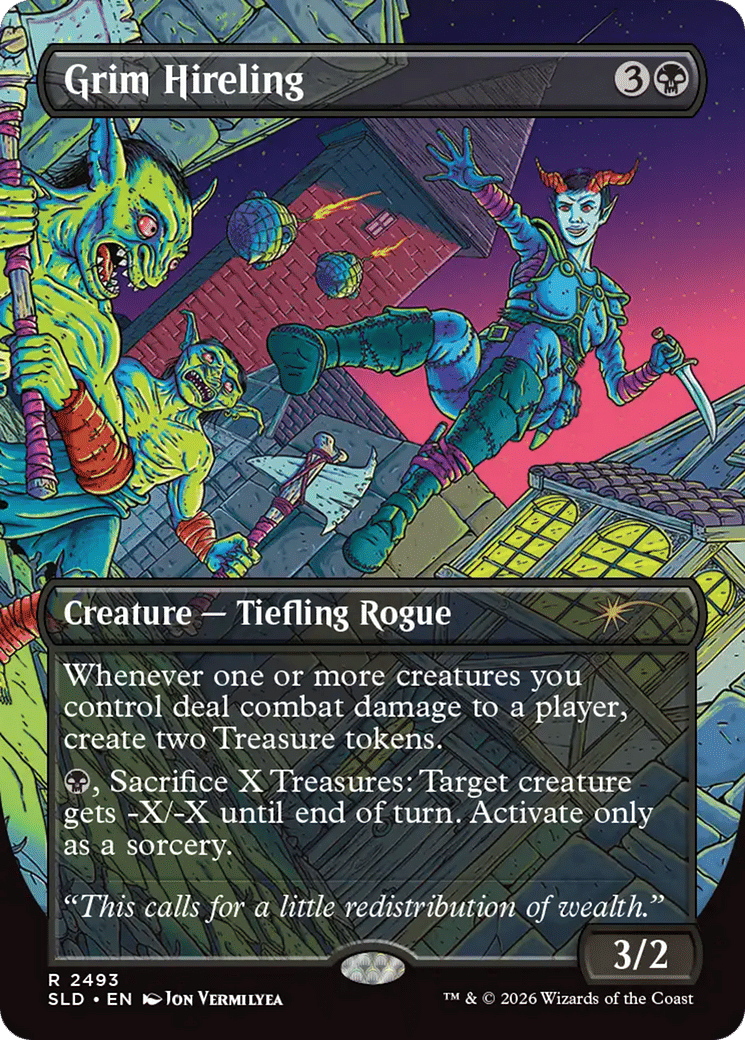 Grim Hireling — Secret Lair Drop — Magic: The Gathering
