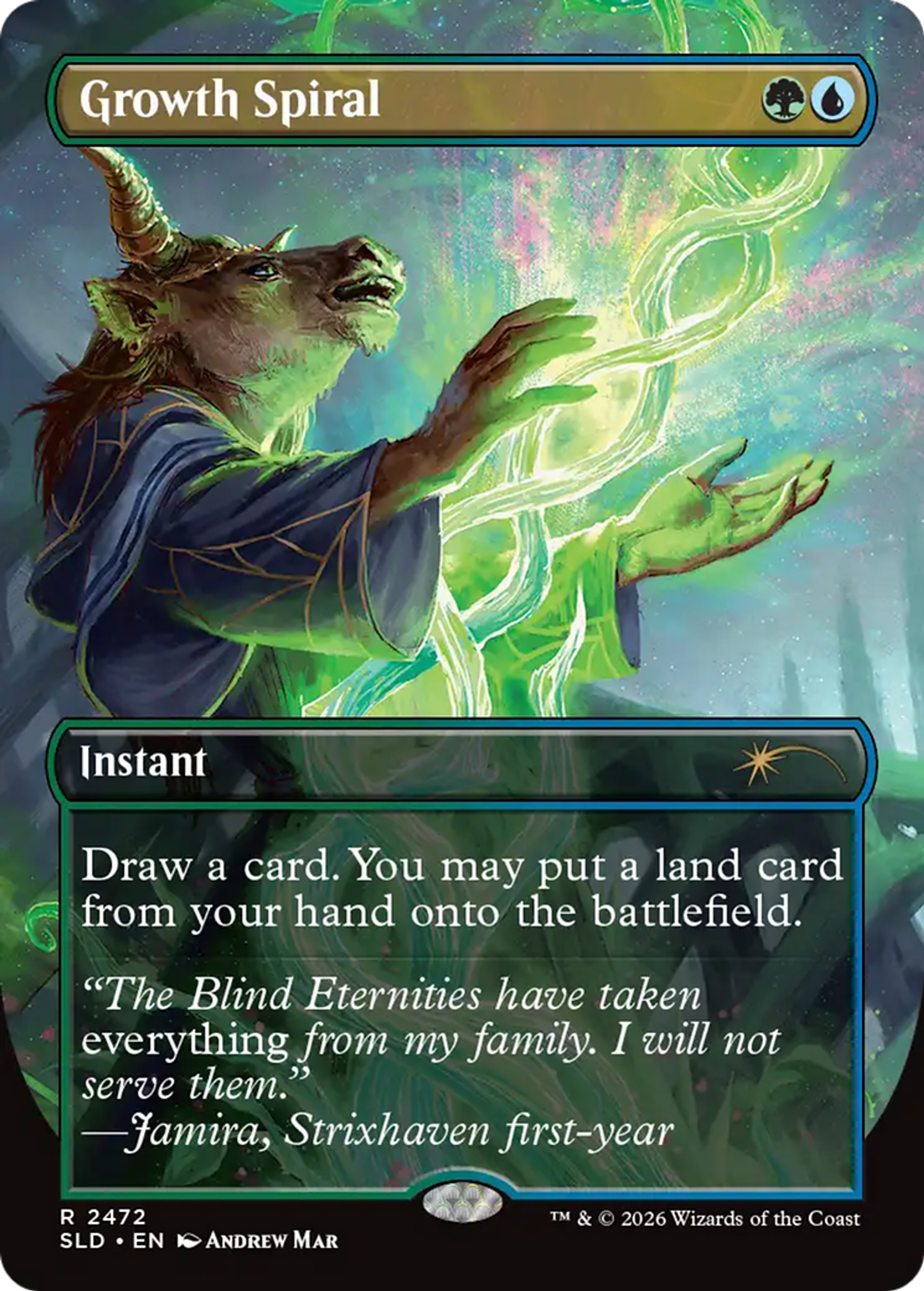 Growth Spiral — Secret Lair Drop — Magic: The Gathering