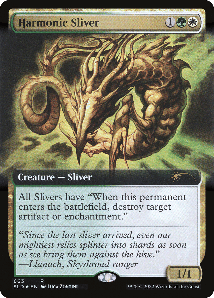 Harmonic Sliver — Secret Lair Drop — Magic: The Gathering