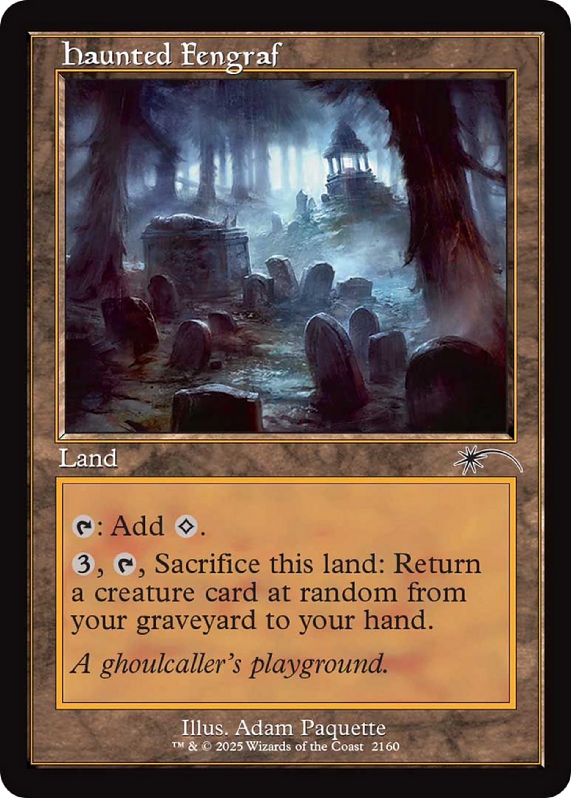 Haunted Fengraf — Secret Lair Drop — Magic: The Gathering