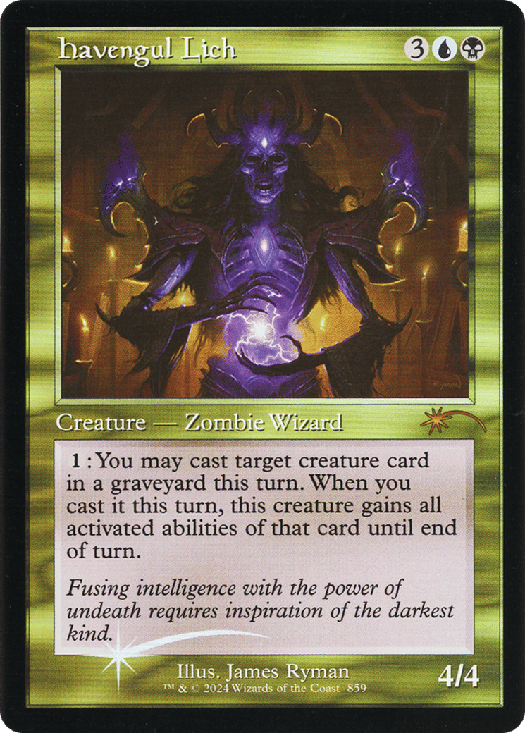 Havengul Lich — Secret Lair Drop — Magic: The Gathering