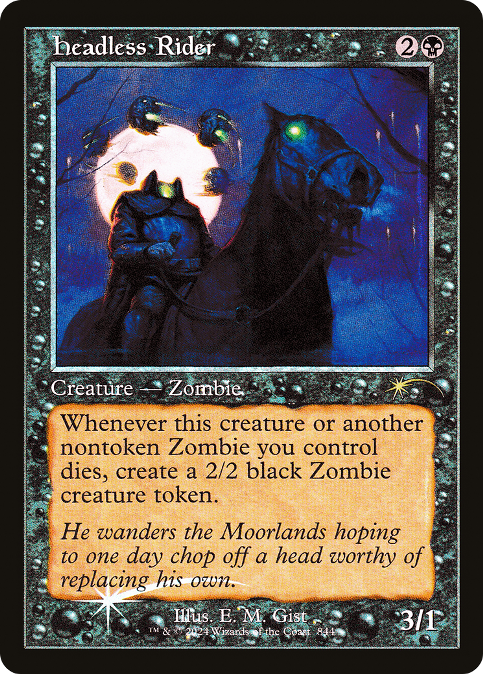 Cavalier sans tête — Secret Lair Drop — Magic: The Gathering
