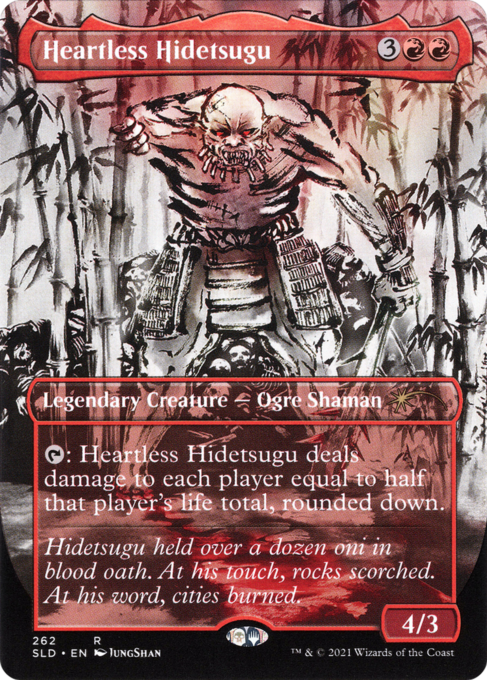 Hidetsugu le malfaisant — Secret Lair Drop — Magic: The Gathering