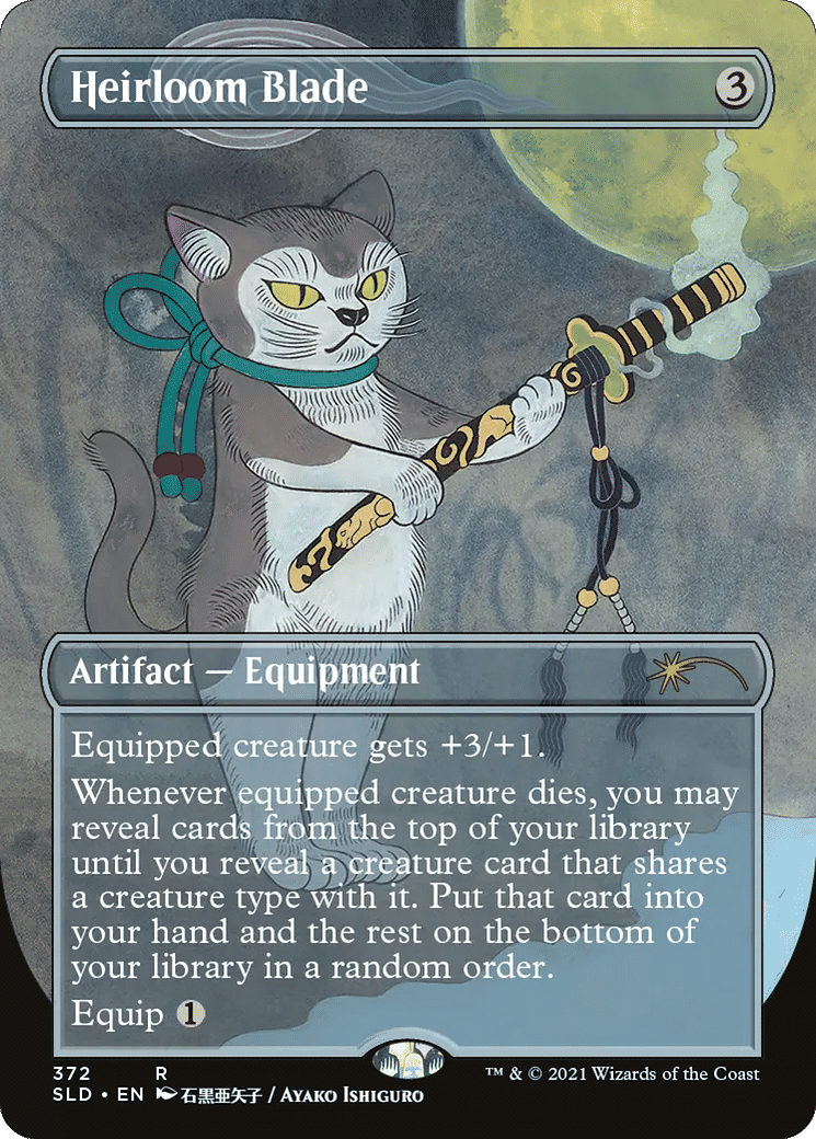 Heirloom Blade — Secret Lair Drop — Magic: The Gathering