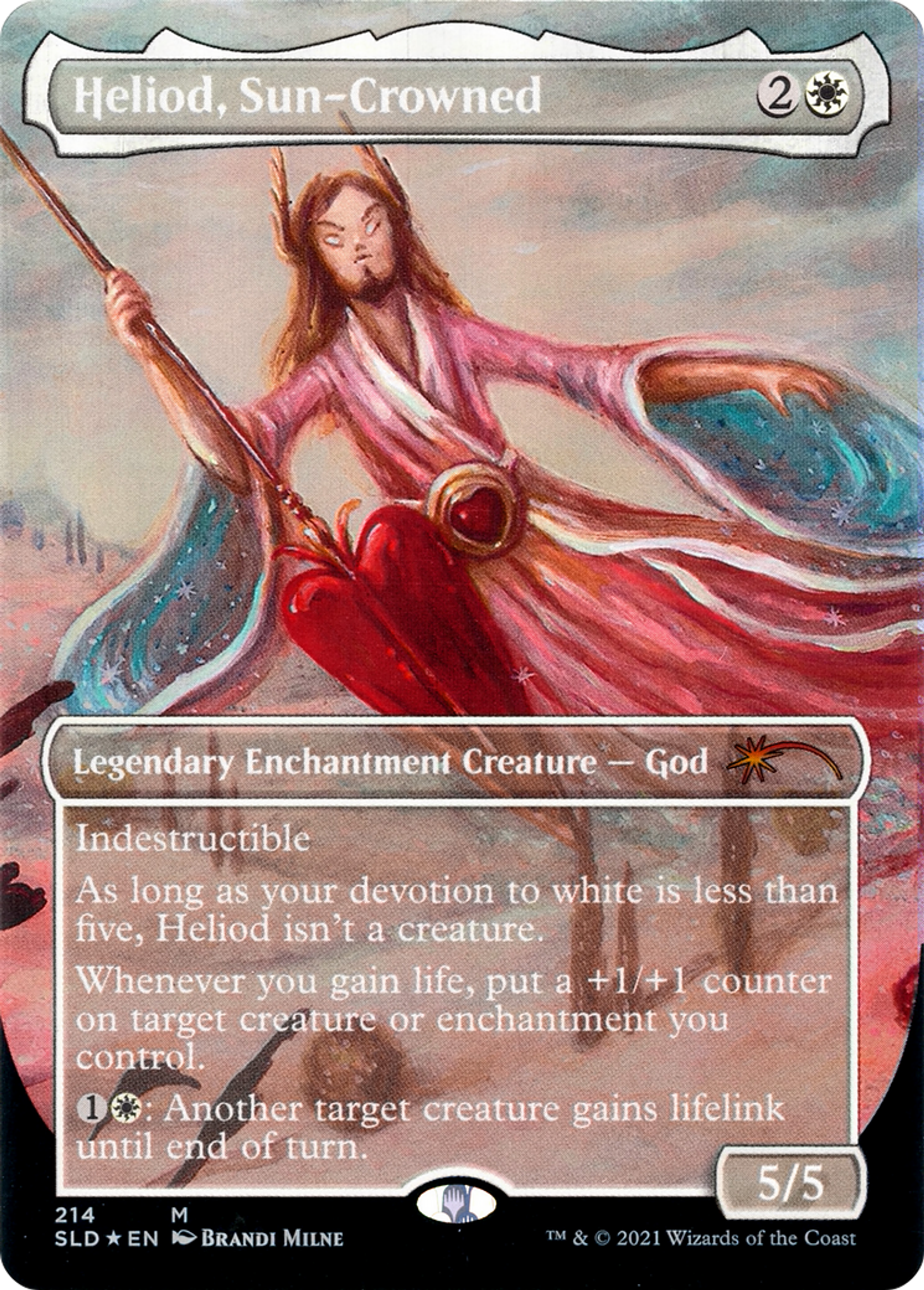 Héliode, Souverain du soleil — Secret Lair Drop — Magic: The Gathering