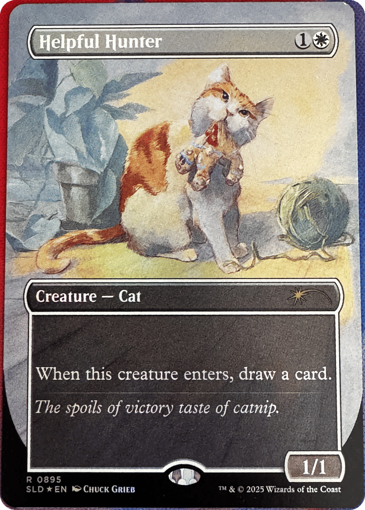 Chasseur serviable — Secret Lair Drop — Magic: The Gathering