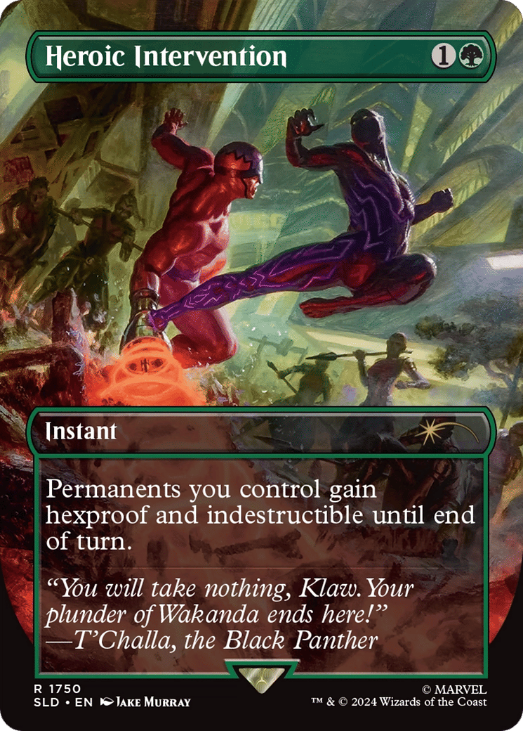 Heroic Intervention — Secret Lair Drop — Magic: The Gathering